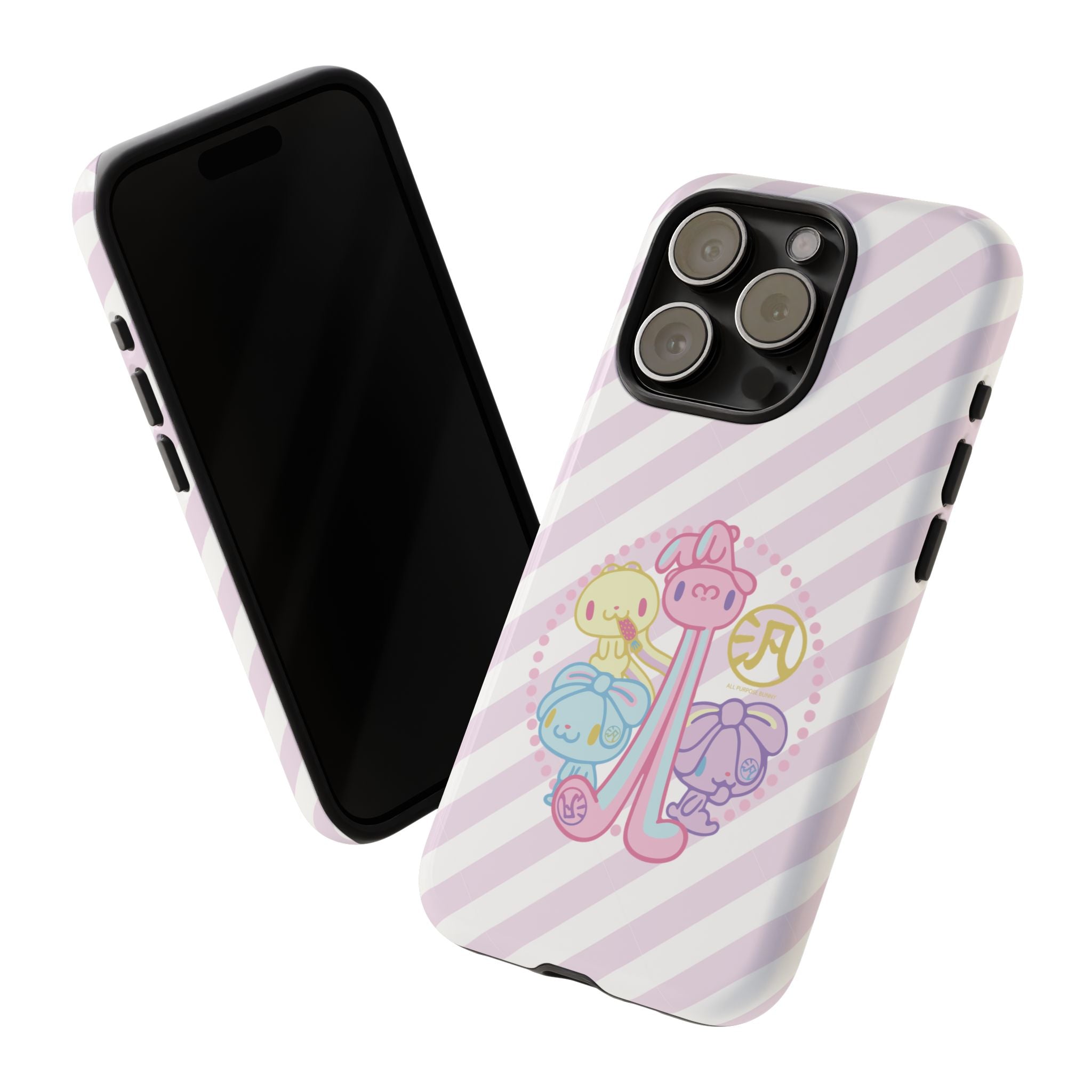 All Purpose Bunny Group Pastel Phone Case