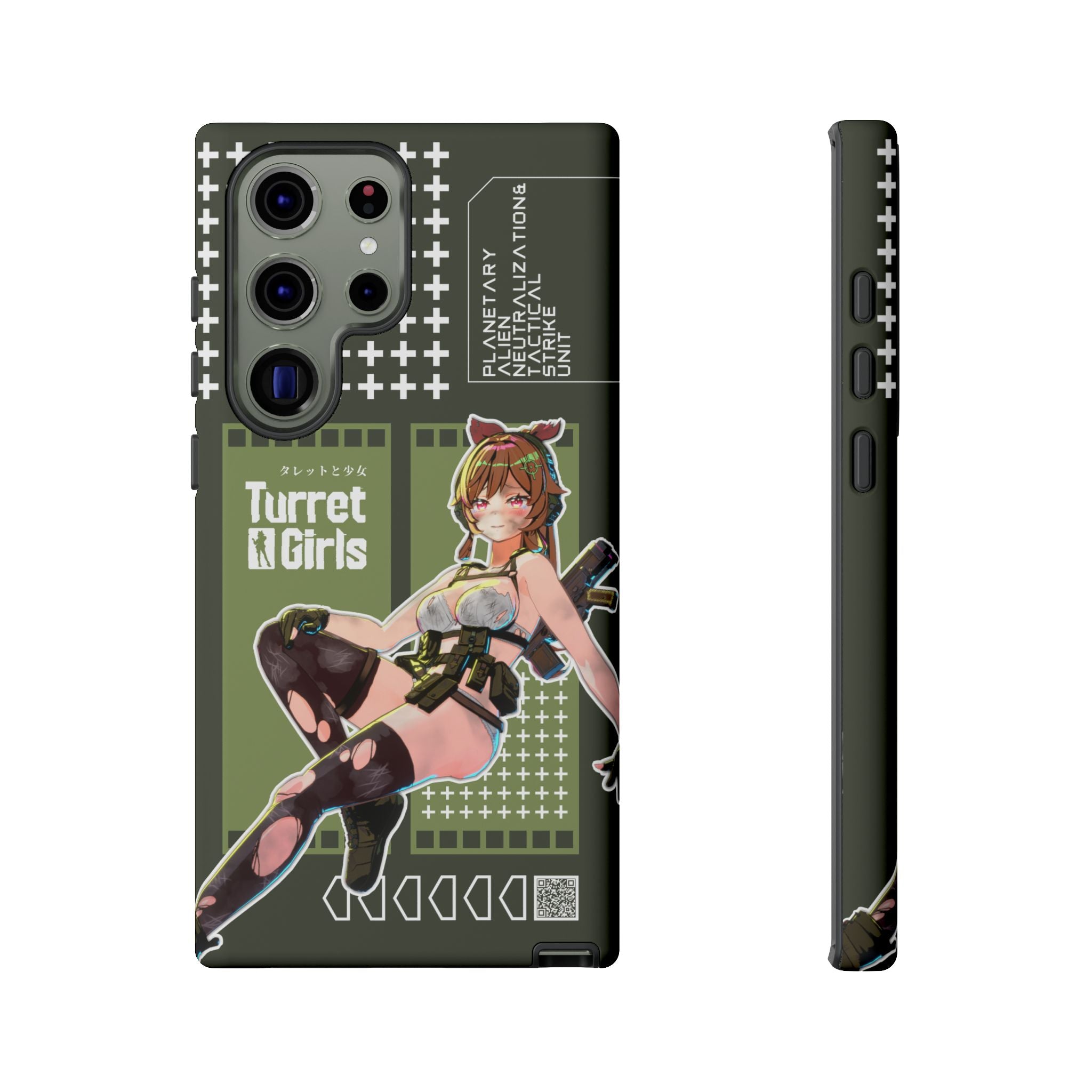 タレットガールズ - ぼろぼろのスマホケース