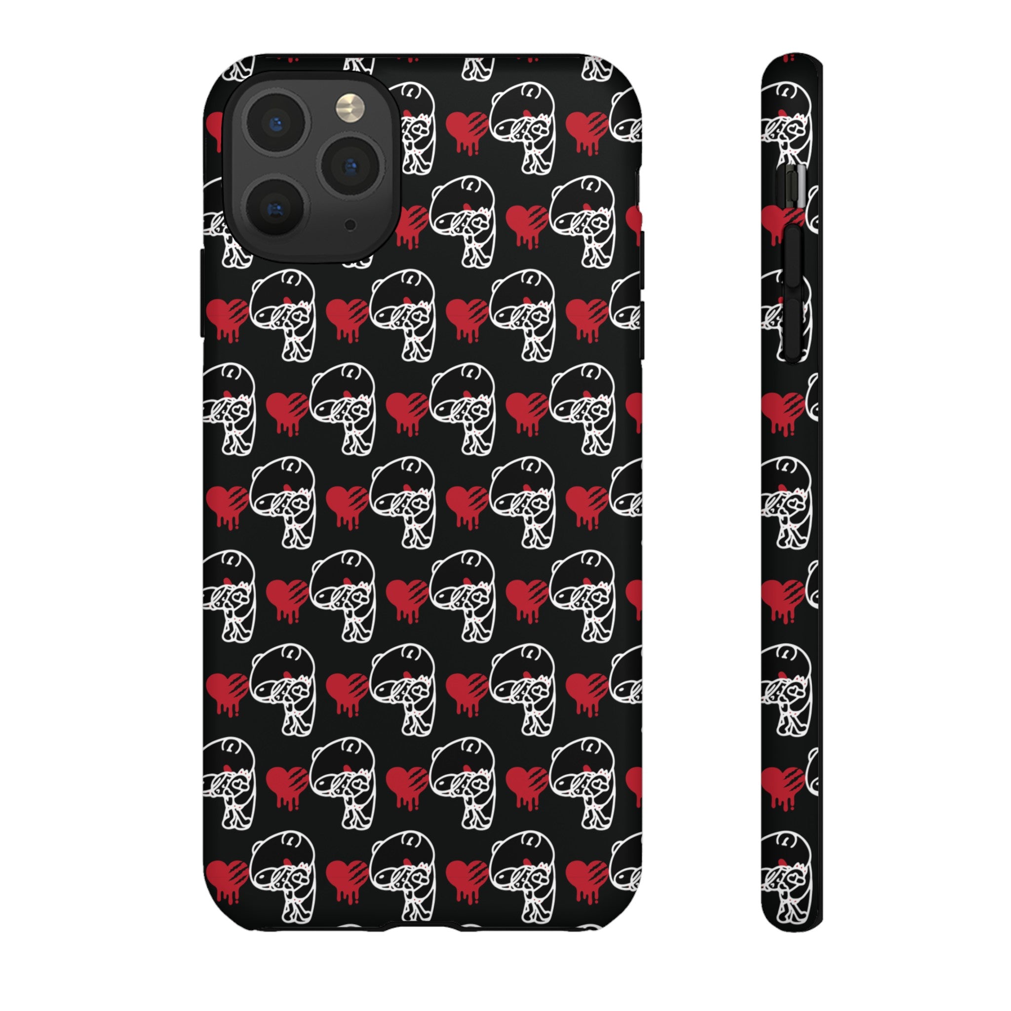 Gloomy & Pity Hug [Black] - Tough Phone Case
