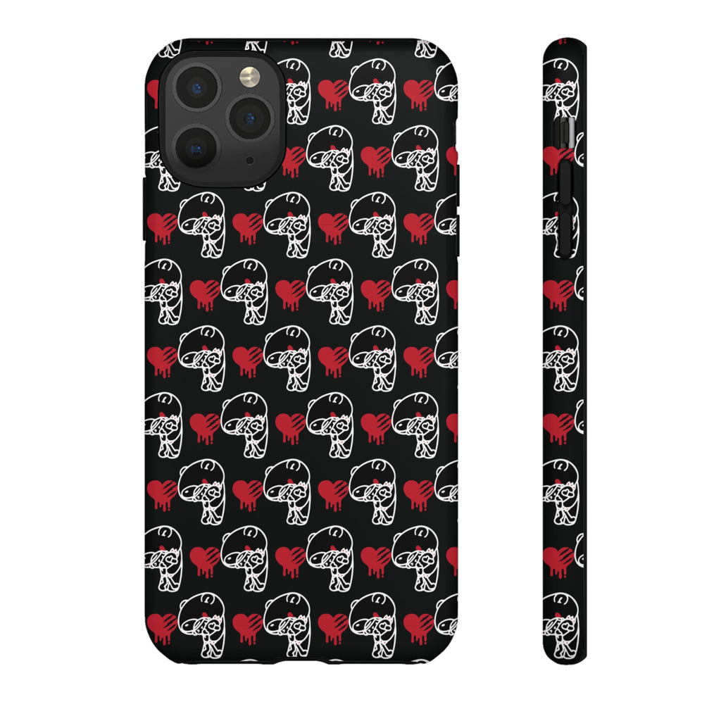 Gloomy & Pity Hug [Black] Phone Case