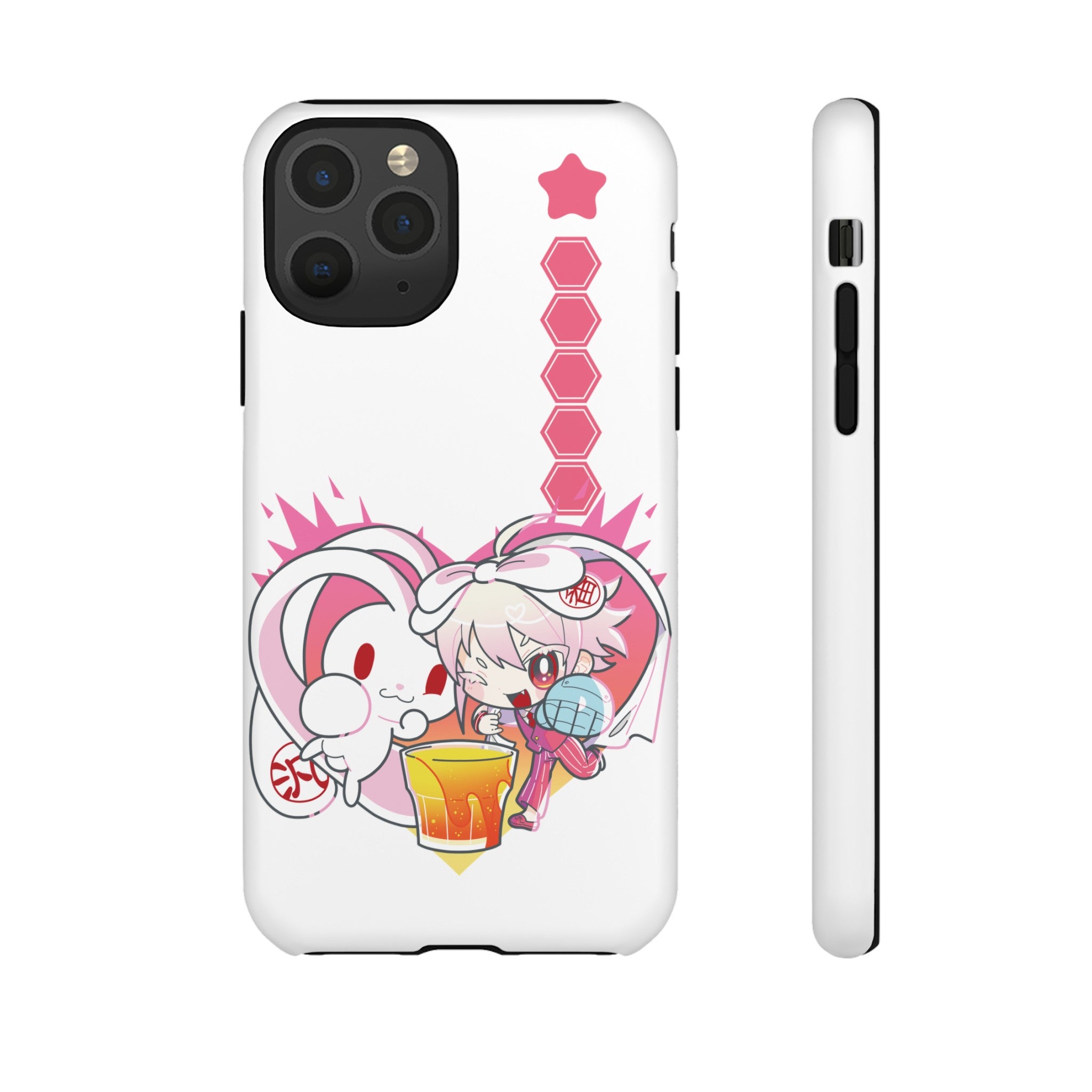 VA-11 HALL-A x Gloomy Bear Dana Phone Case - めれんげくん ver