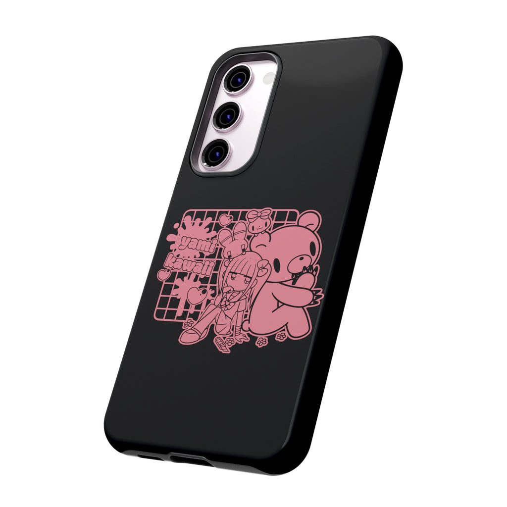 Menherachan X Gloomy Bear Yami Kawaii Phone Case