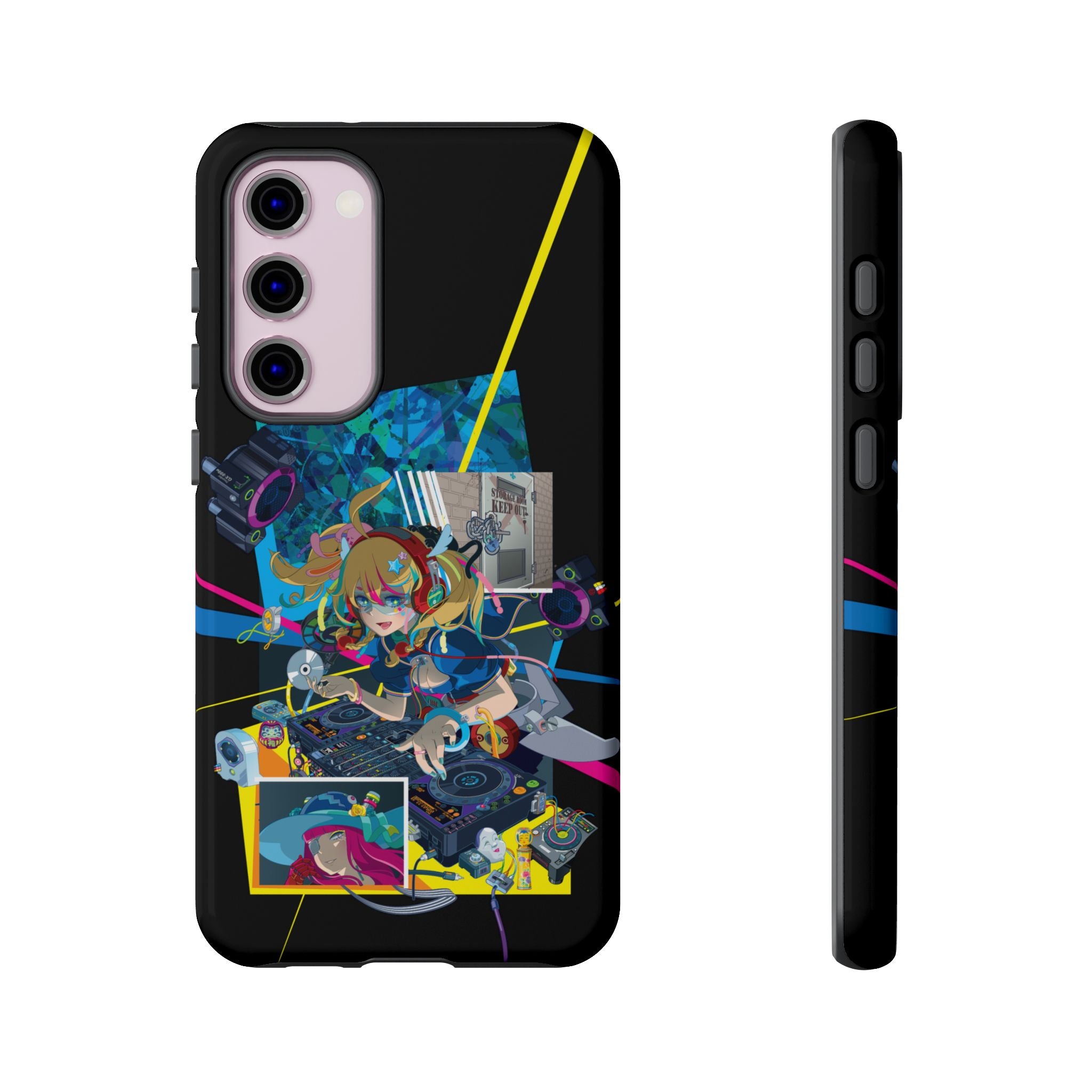 HYPERSONIC music club DJ VAL - Tough Phone Case