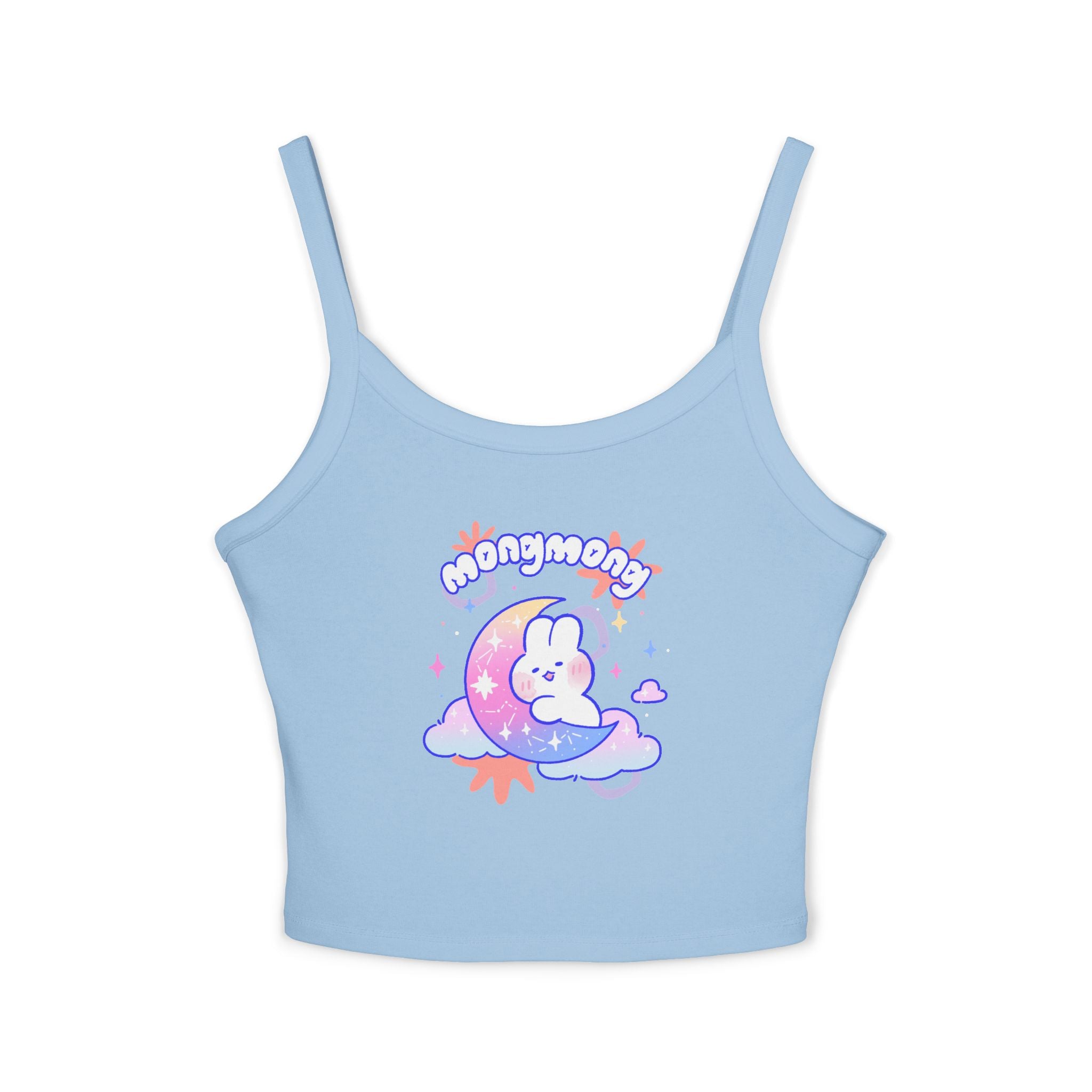 Lovely Mong Mong Spaghetti Strap Tank Top