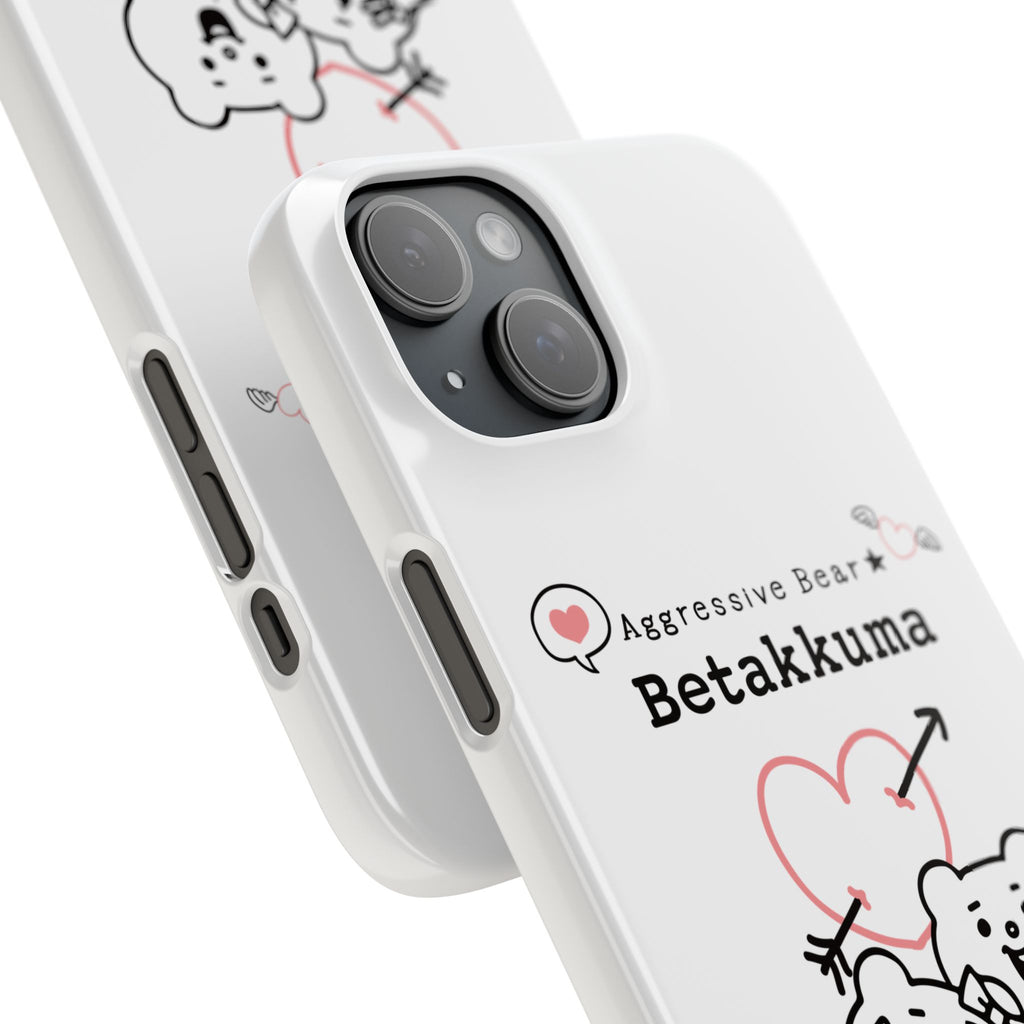 Betakkuma Arrow Heart Phone Case
