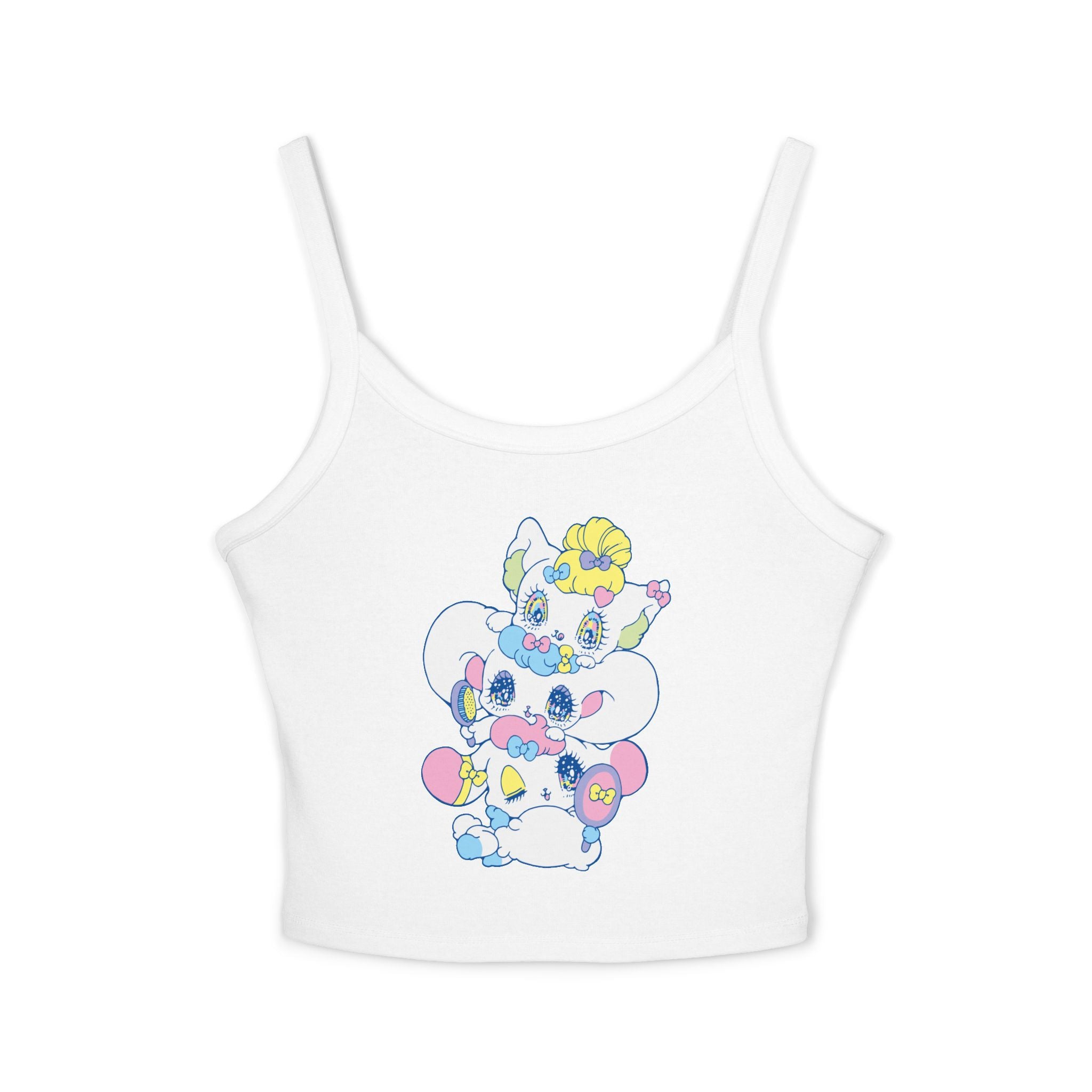 Pero Pero Spaghetti Strap Tank Top