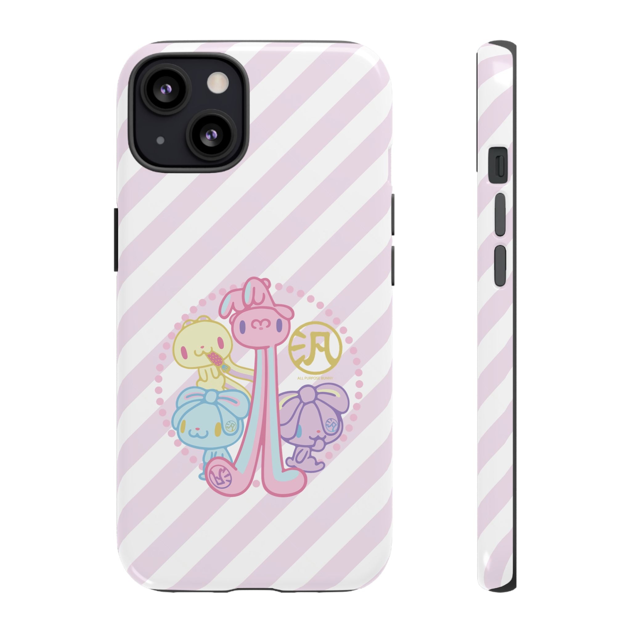 All Purpose Bunny Group Pastel Phone Case