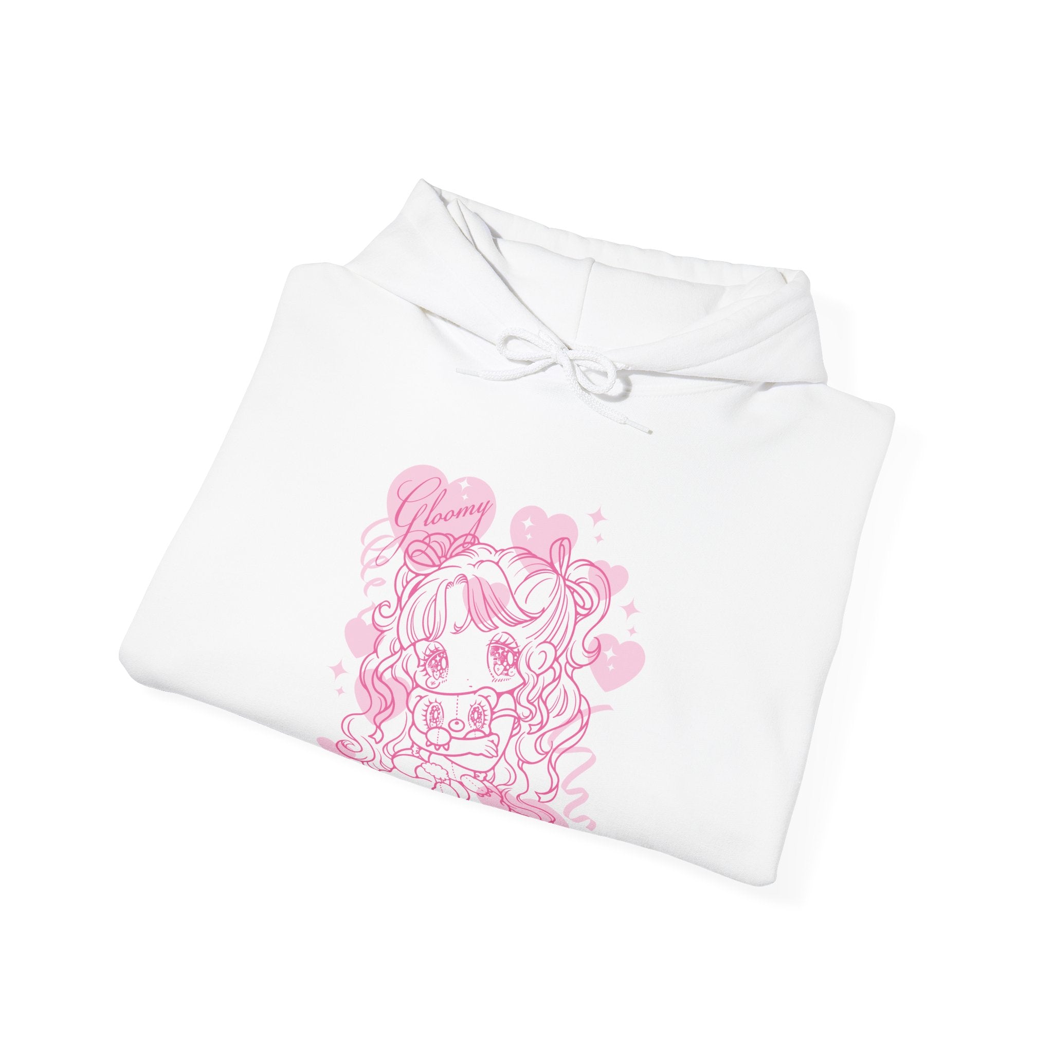 YURIE SEKIYA X GLOOMY BEAR🌟STARRY GAL 2024 ユニセックス フード付きスウェットシャツ