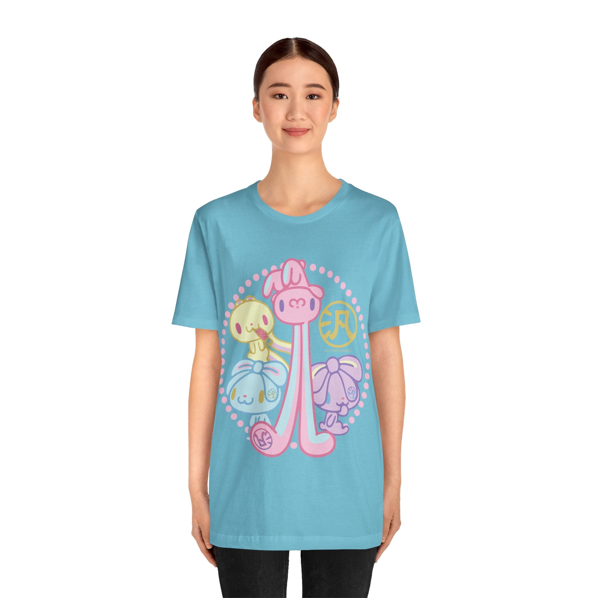 Group Pastel All Purpose Bunny - Unisex Tee