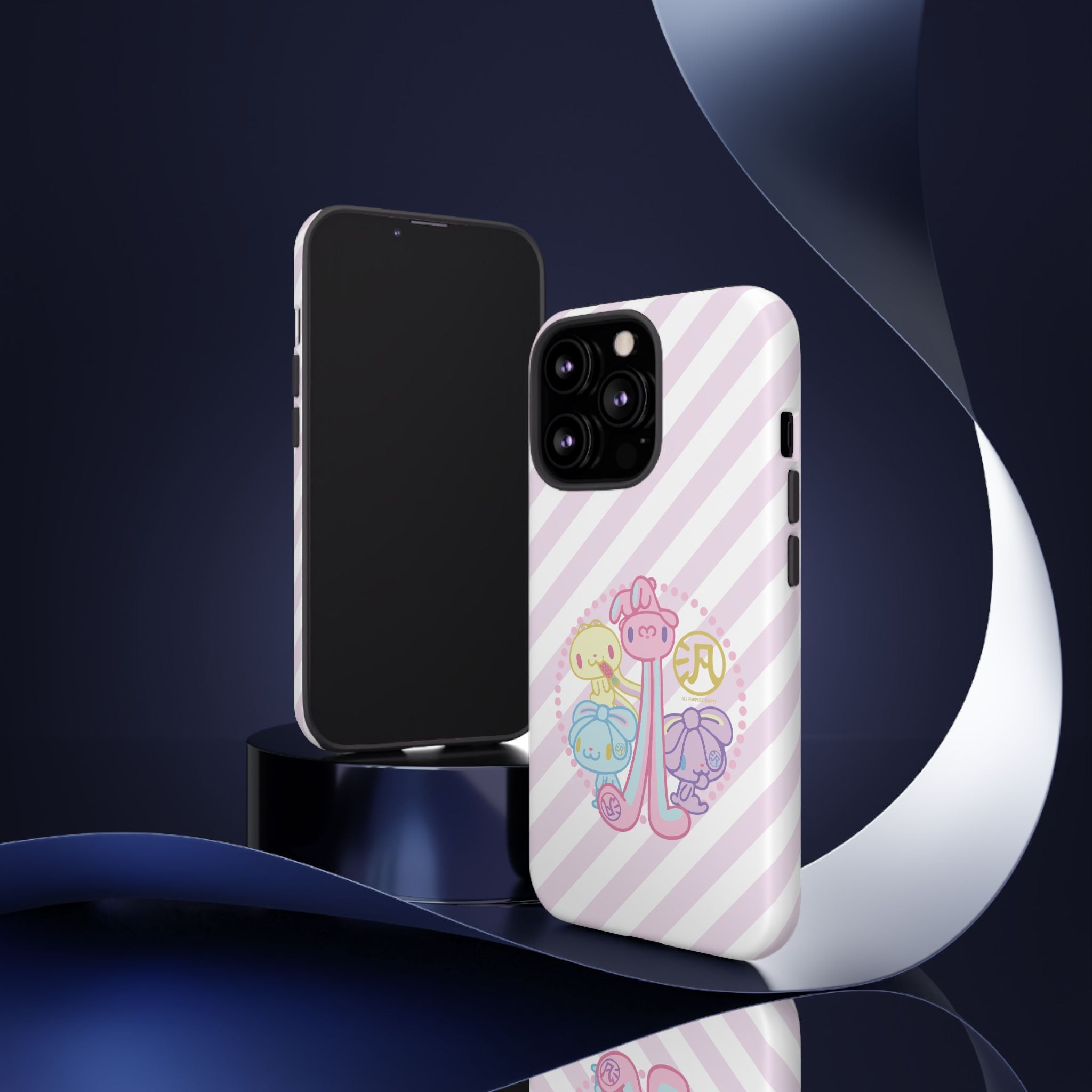 All Purpose Bunny Group Pastel Phone Case