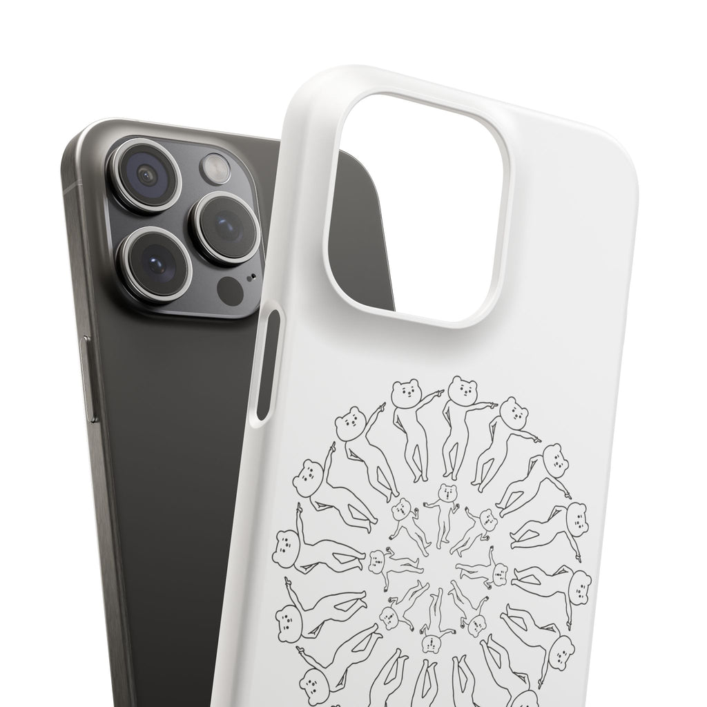 Betakkuma Swirl Pattern Phone Case
