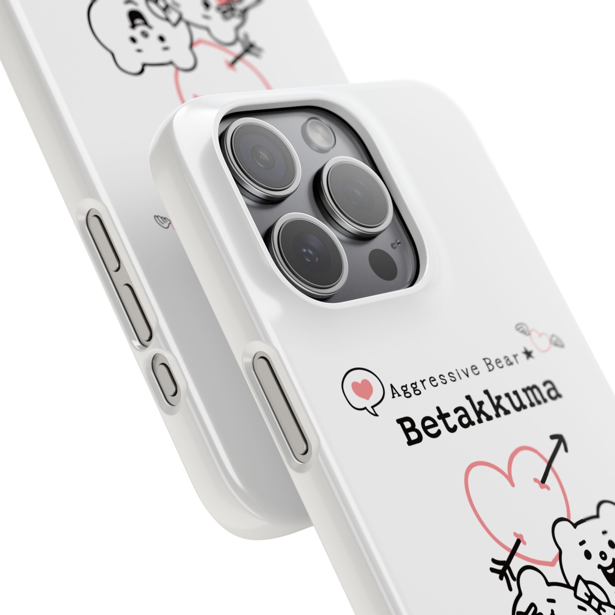 Betakkuma Arrow Heart Phone Case