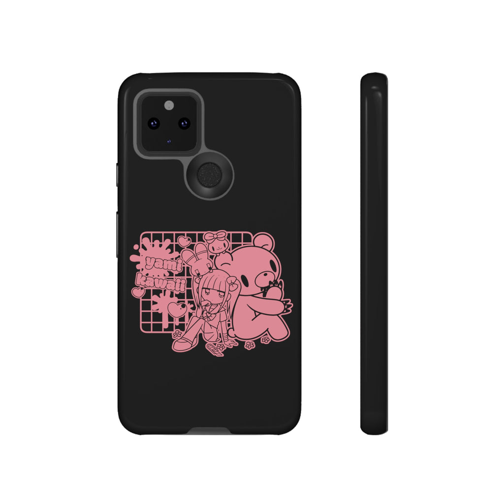 Menherachan X Gloomy Bear Yami Kawaii Phone Case