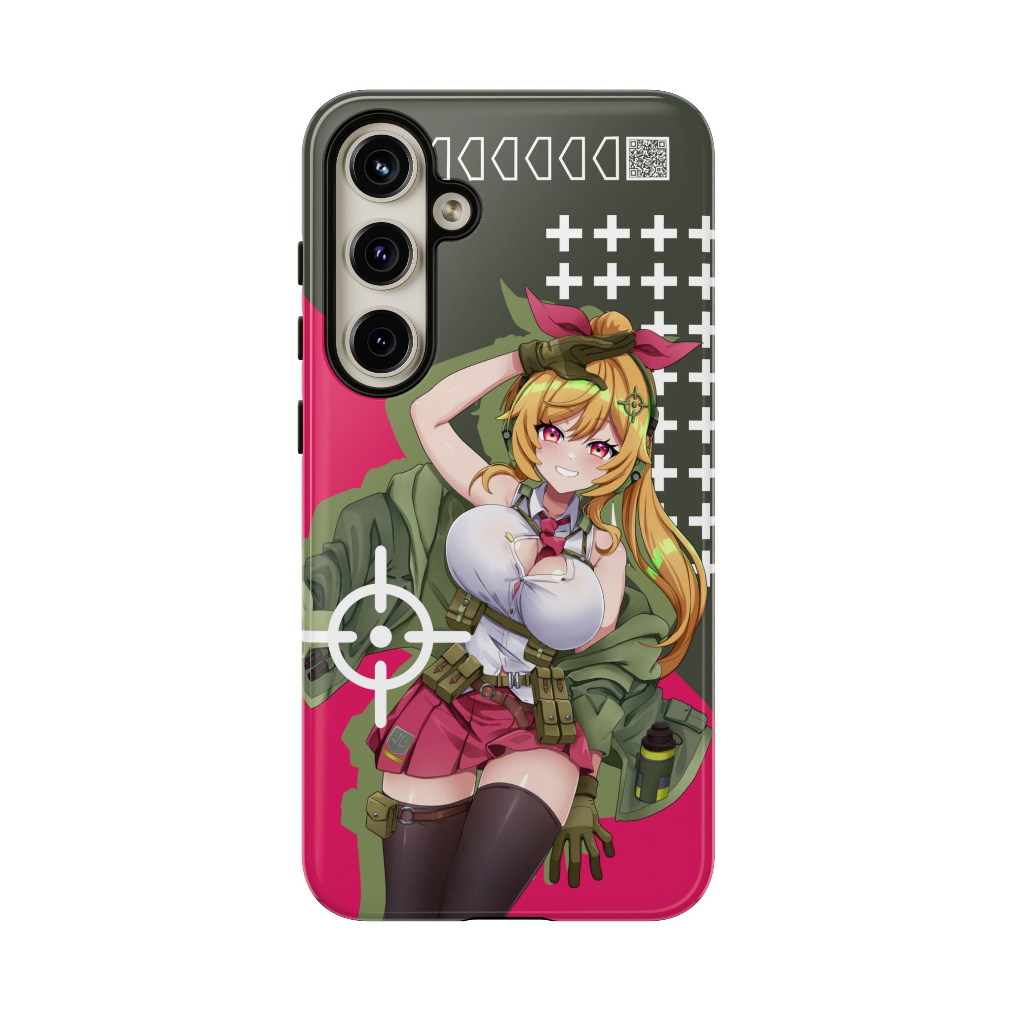 タレットガールズ - ロックオン スマホケース