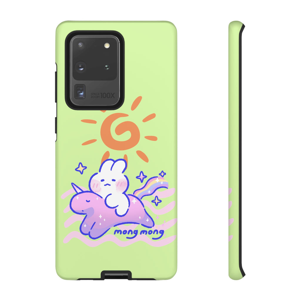 Lovely Mong Mong Ride a Unicorn Phone Case
