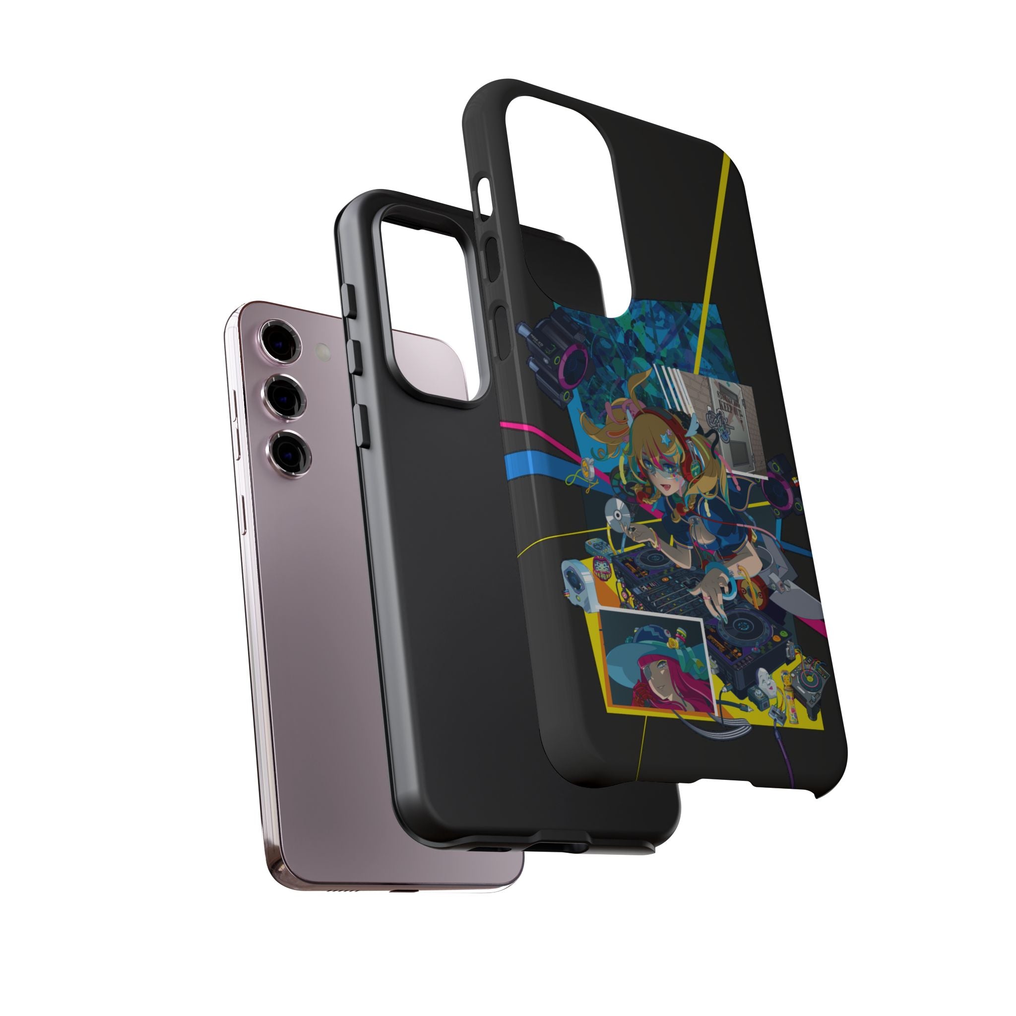 HYPERSONIC music club DJ VAL - Tough Phone Case