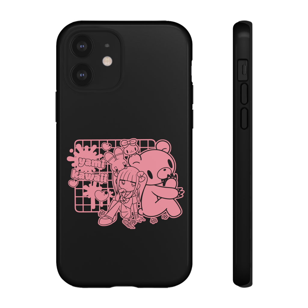 Menherachan X Gloomy Bear Yami Kawaii Phone Case
