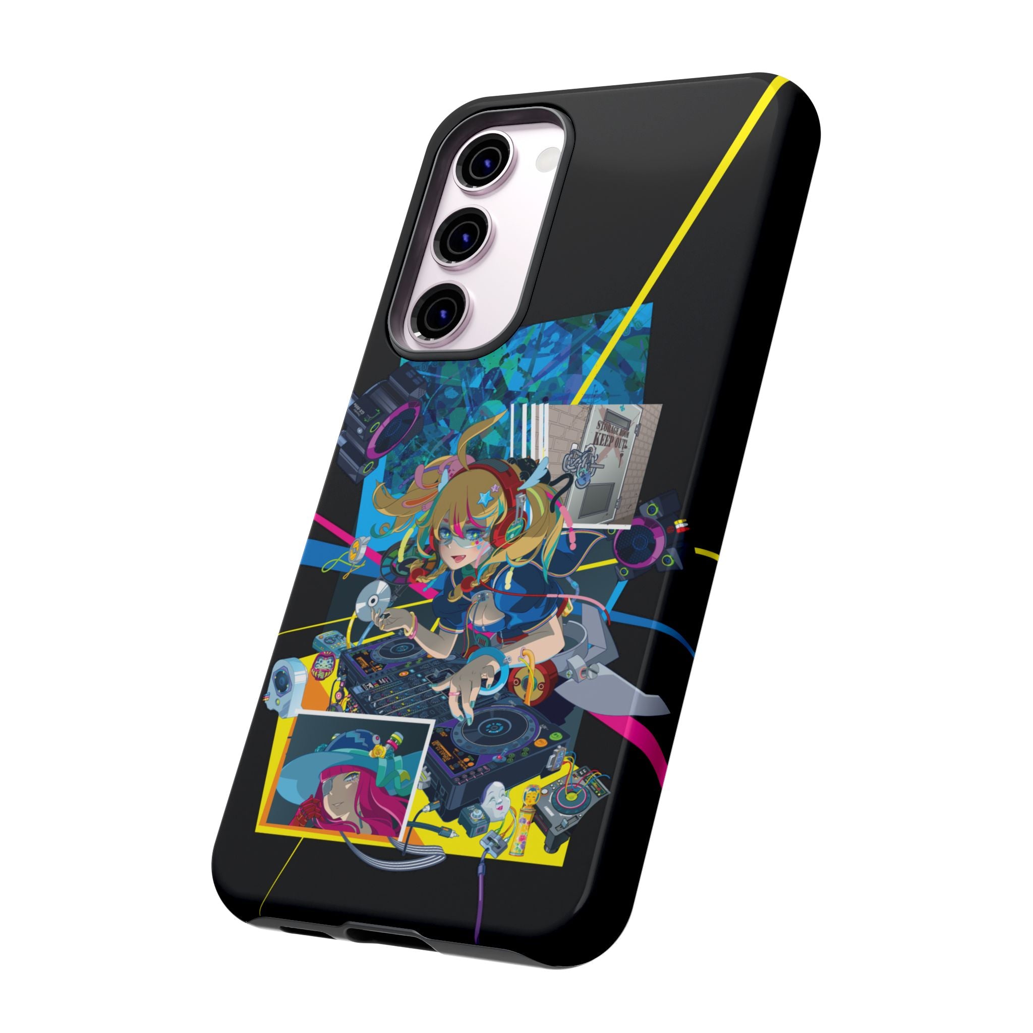 HYPERSONIC music club DJ VAL - Tough Phone Case