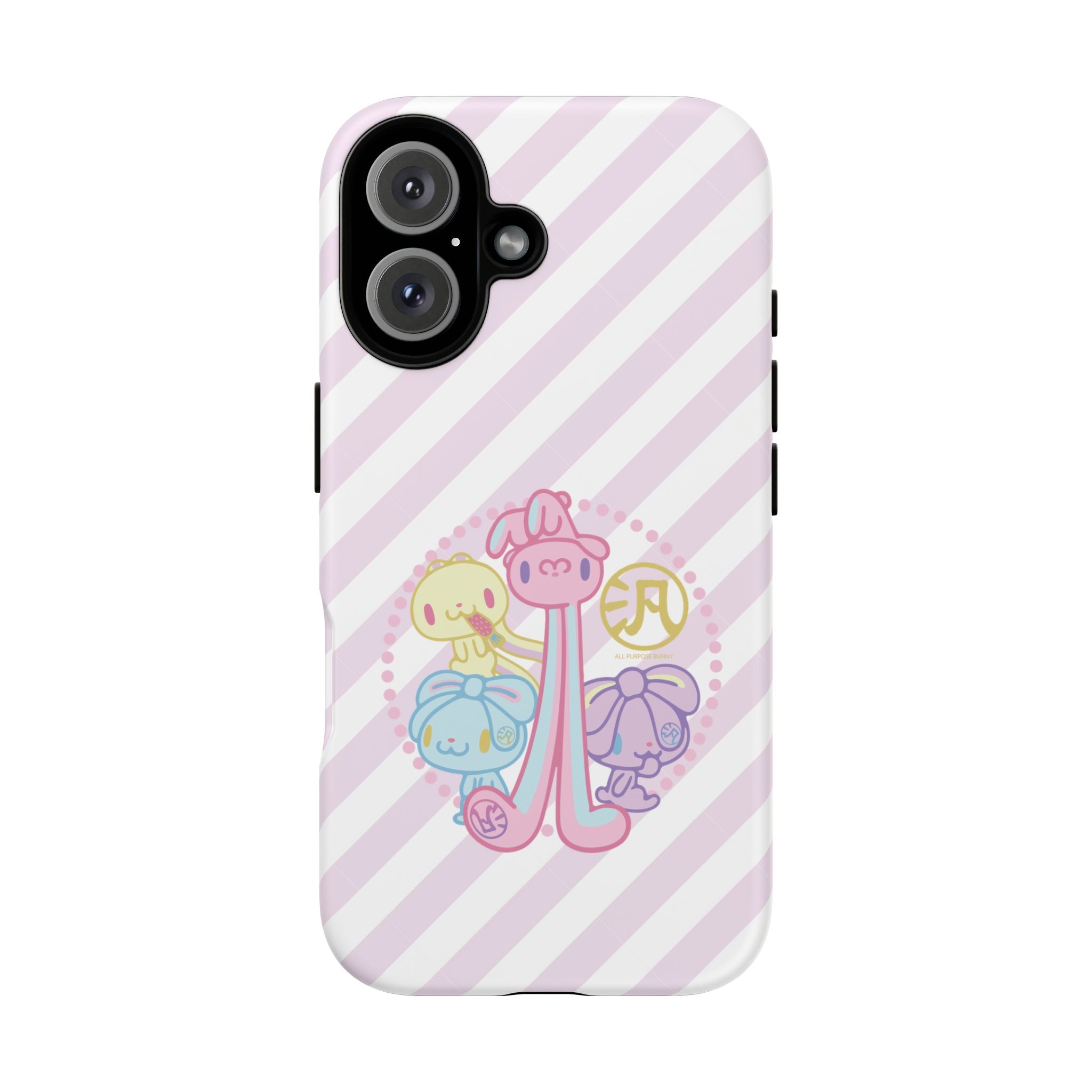 All Purpose Bunny Group Pastel Phone Case