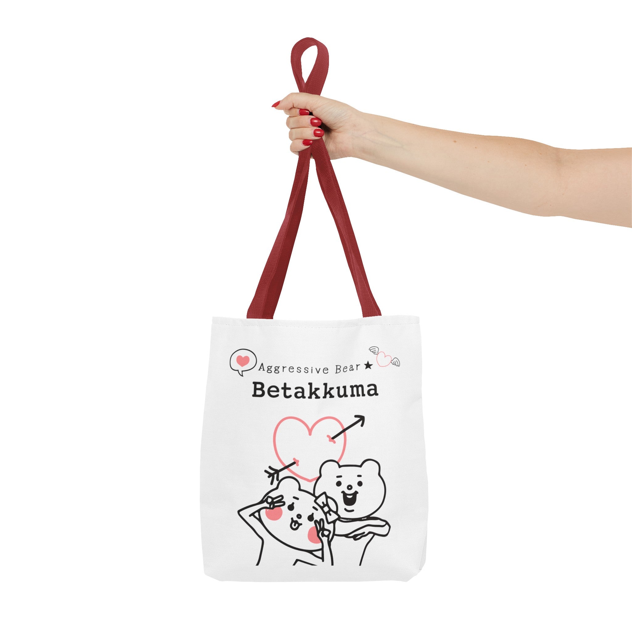 Betakkuma Arrow Heart Tote Bag