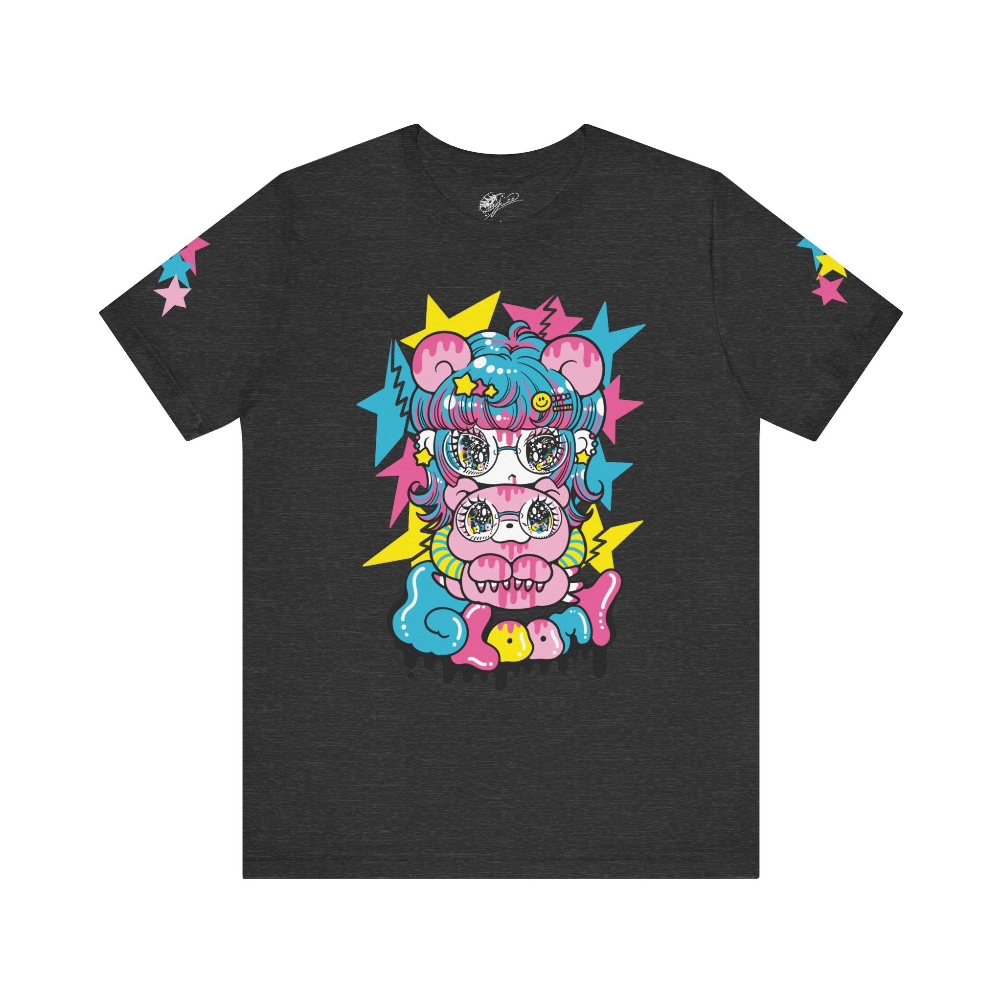 YURIE SEKIYA X GLOOMY BEAR🌟 STARRY GAL 2024 ユニセックス 半袖Tシャツ