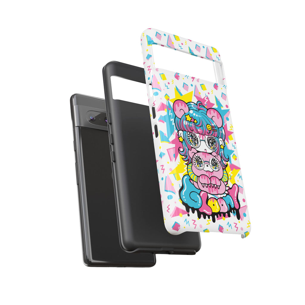 YURIE SEKIYA X GLOOMY BEAR ⭐️ FIRE GIRL PHONE CASE