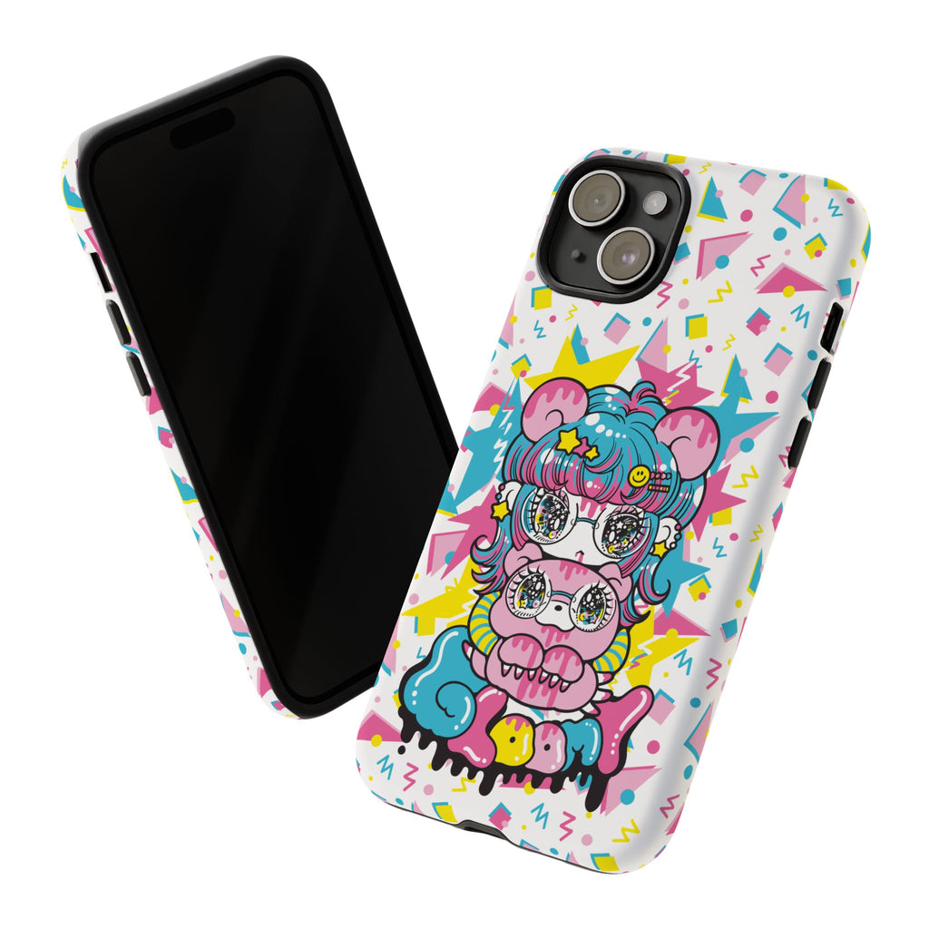 YURIE SEKIYA X GLOOMY BEAR ⭐️ FIRE GIRL PHONE CASE