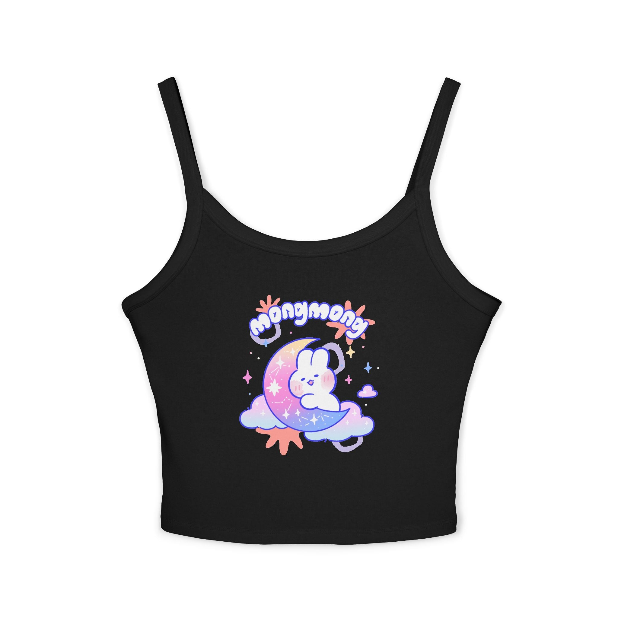 Lovely Mong Mong Spaghetti Strap Tank Top