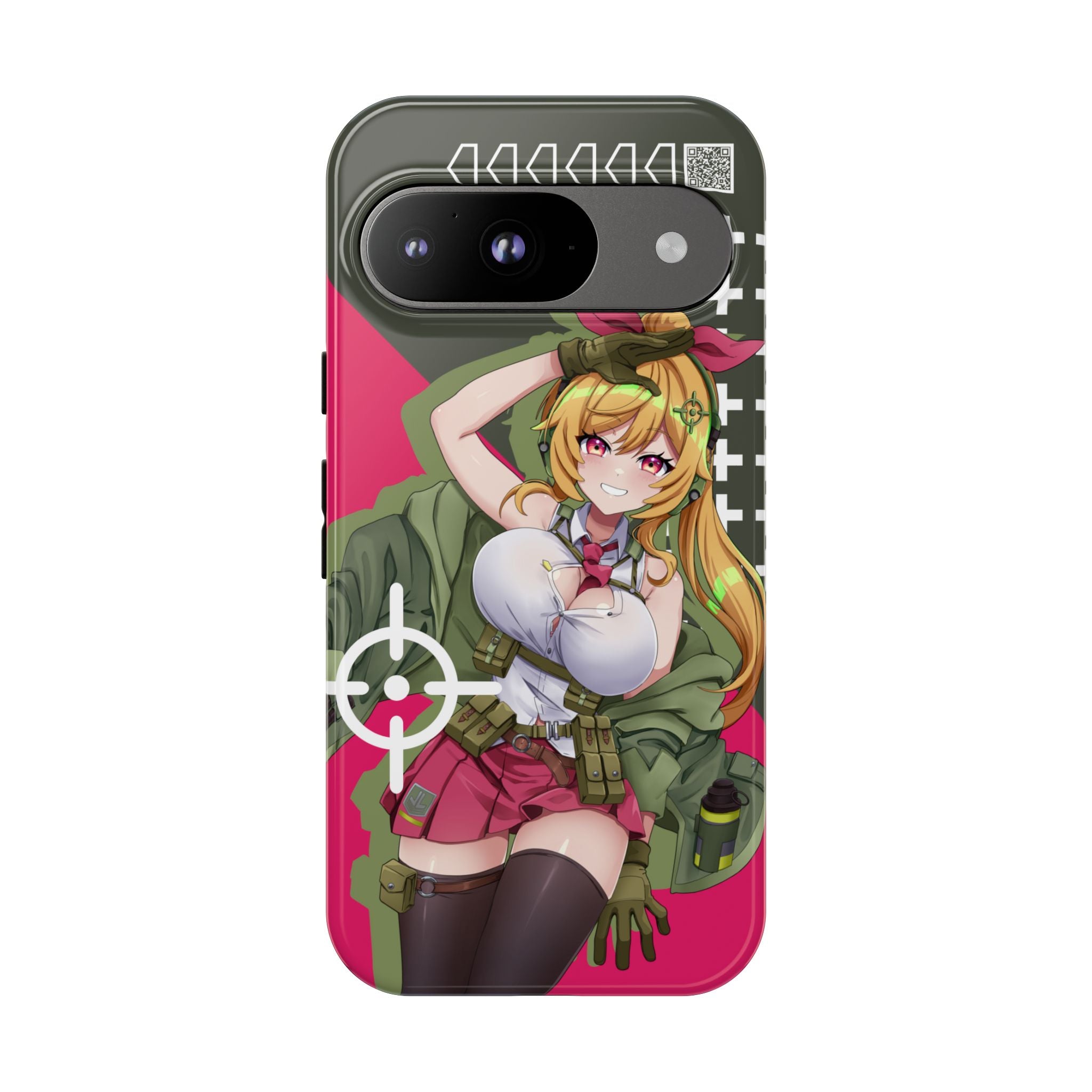 タレットガールズ - ロックオン スマホケース