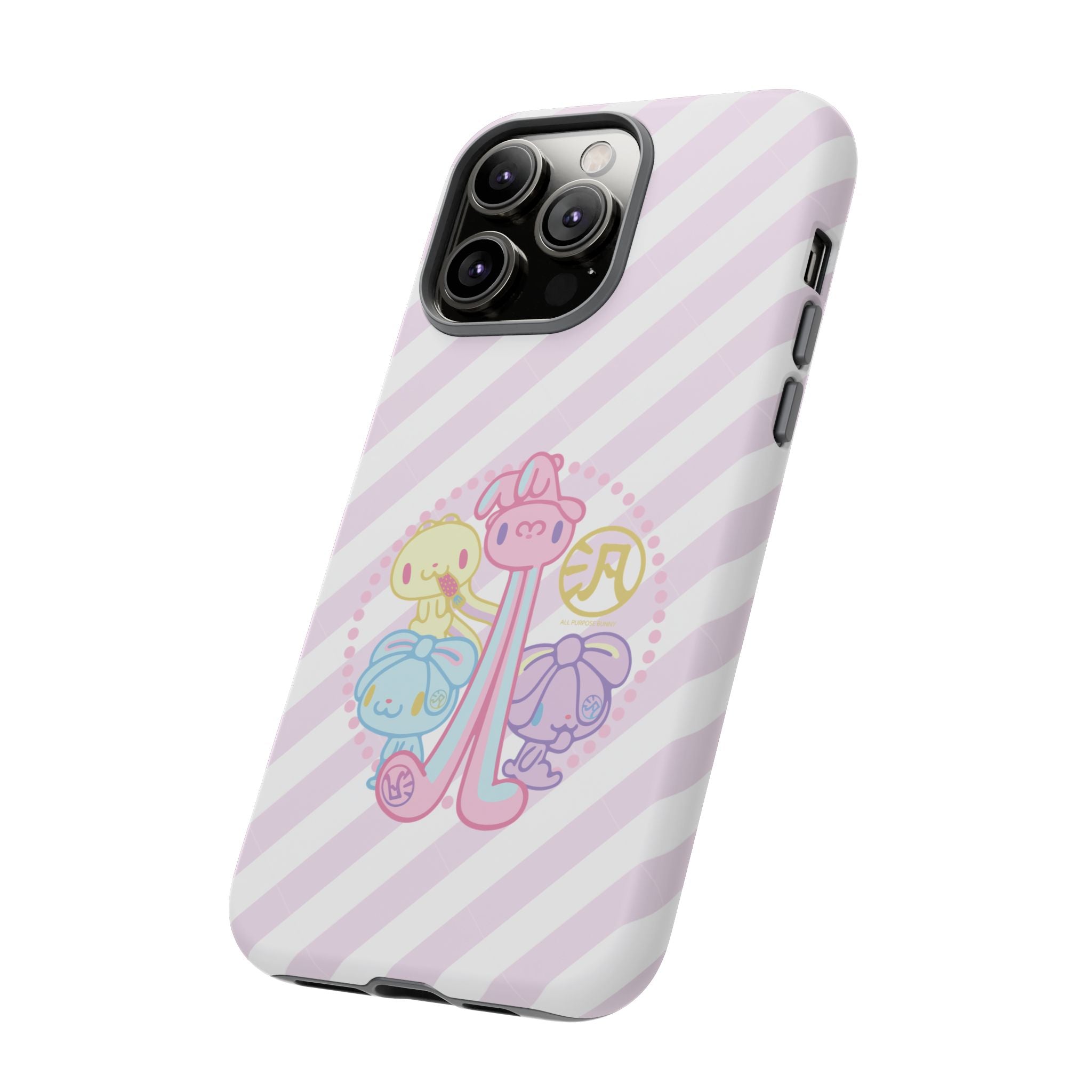 All Purpose Bunny Group Pastel Phone Case