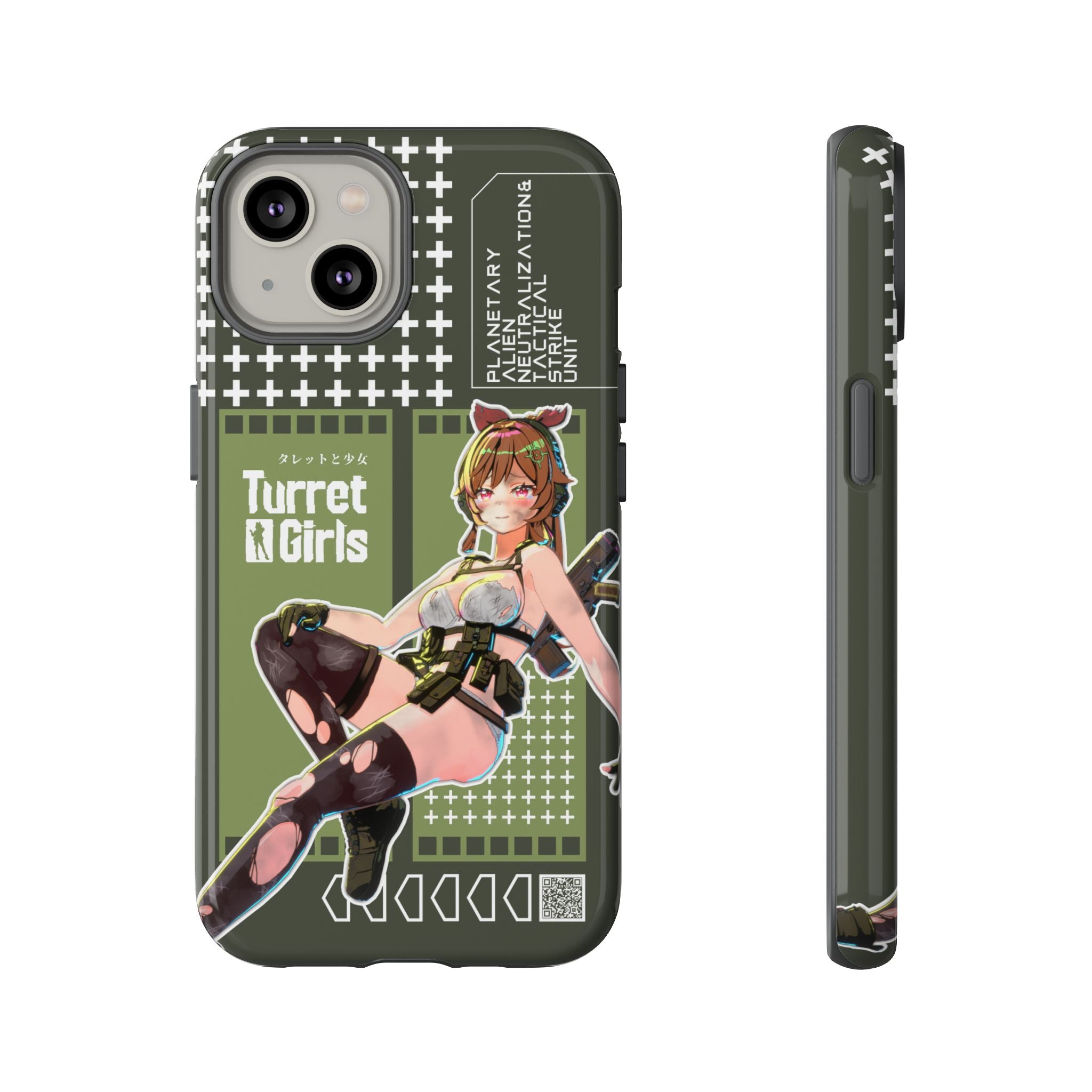 タレットガールズ - ぼろぼろのスマホケース