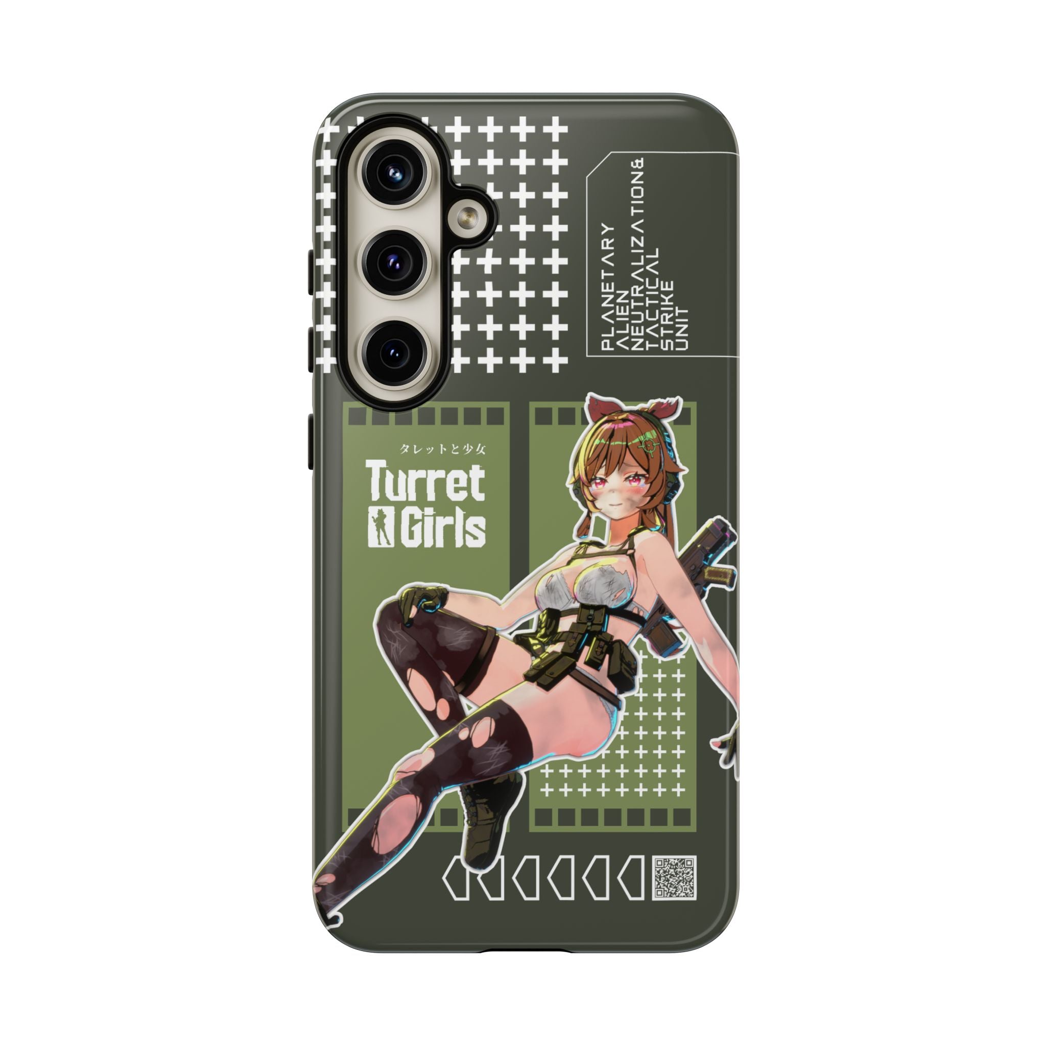 タレットガールズ - ぼろぼろのスマホケース