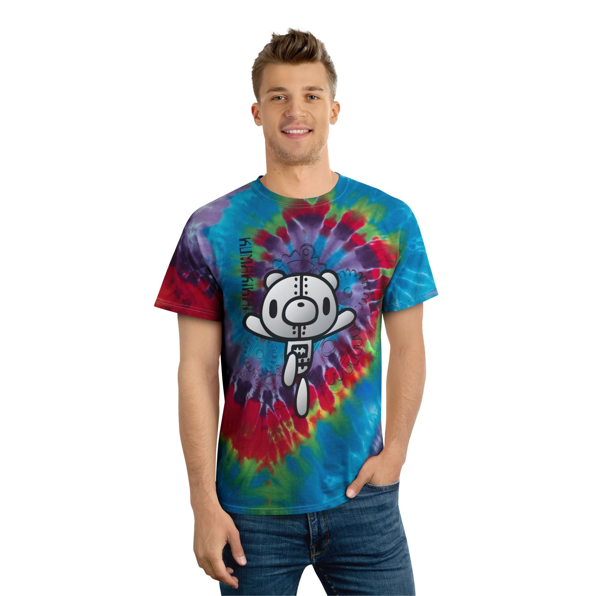 Kumakikai Tie-Dye Tee, Spiral