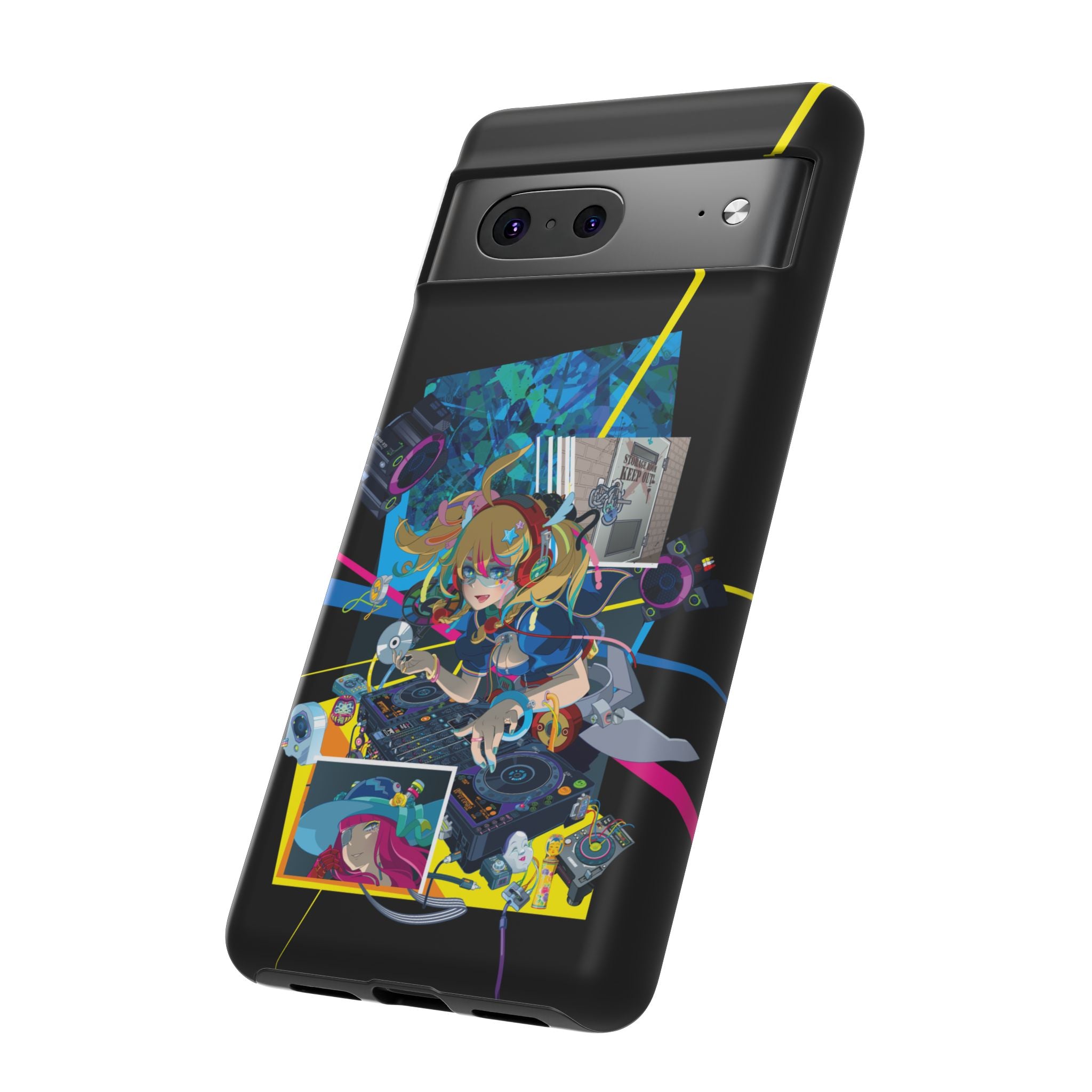 HYPERSONIC music club DJ VAL - Tough Phone Case