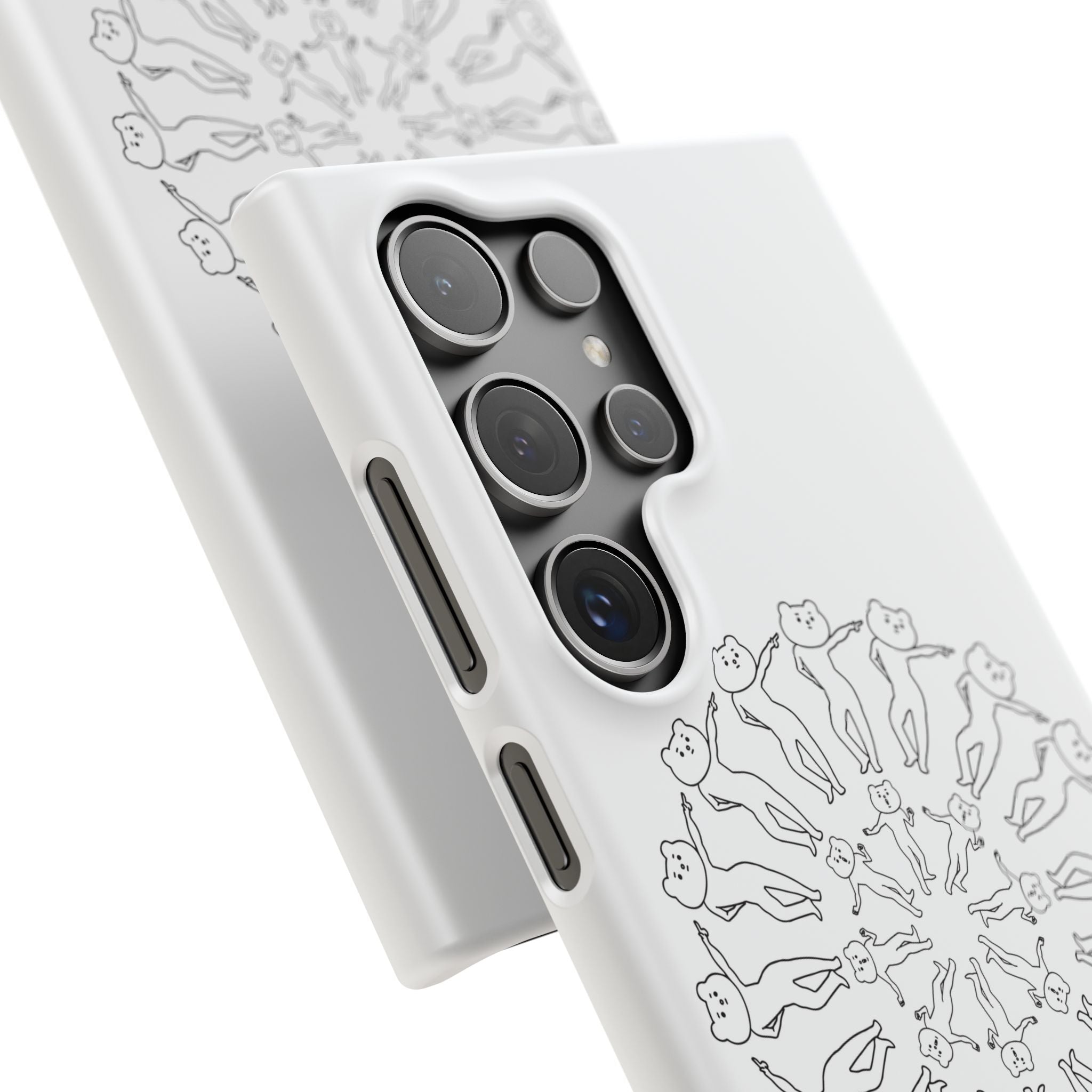 Betakkuma Swirl Pattern Phone Case