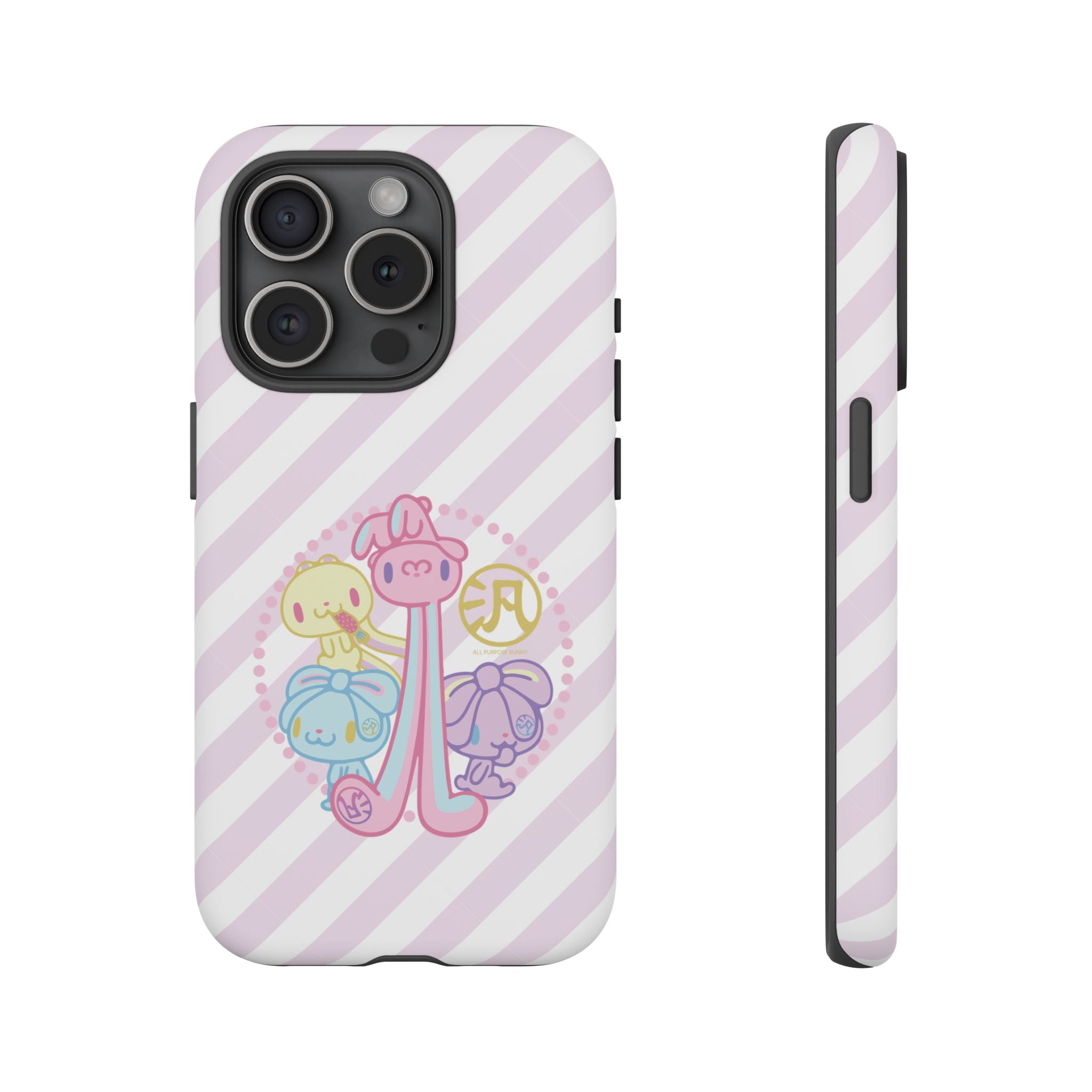 All Purpose Bunny Group Pastel Phone Case