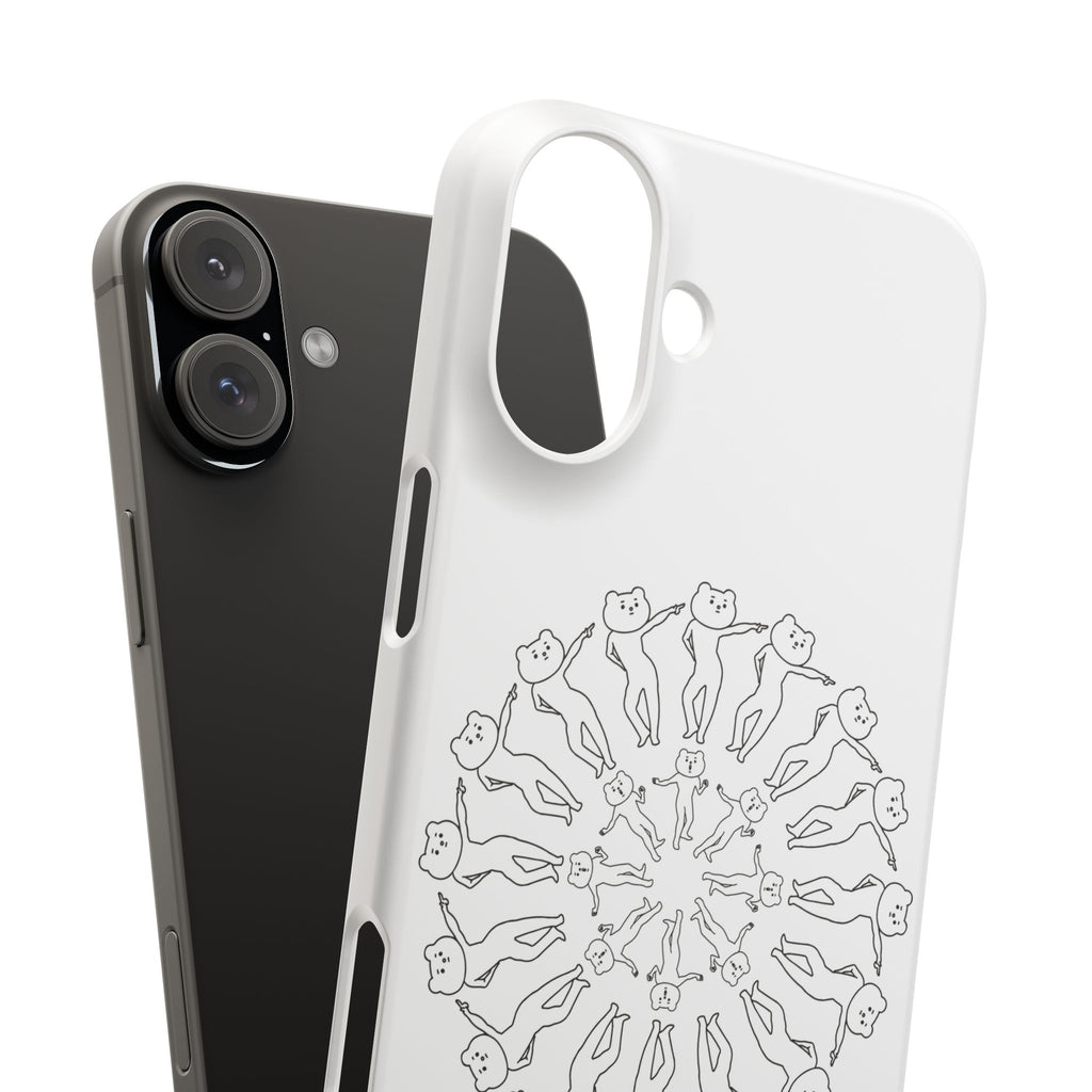 Betakkuma Swirl Pattern Phone Case
