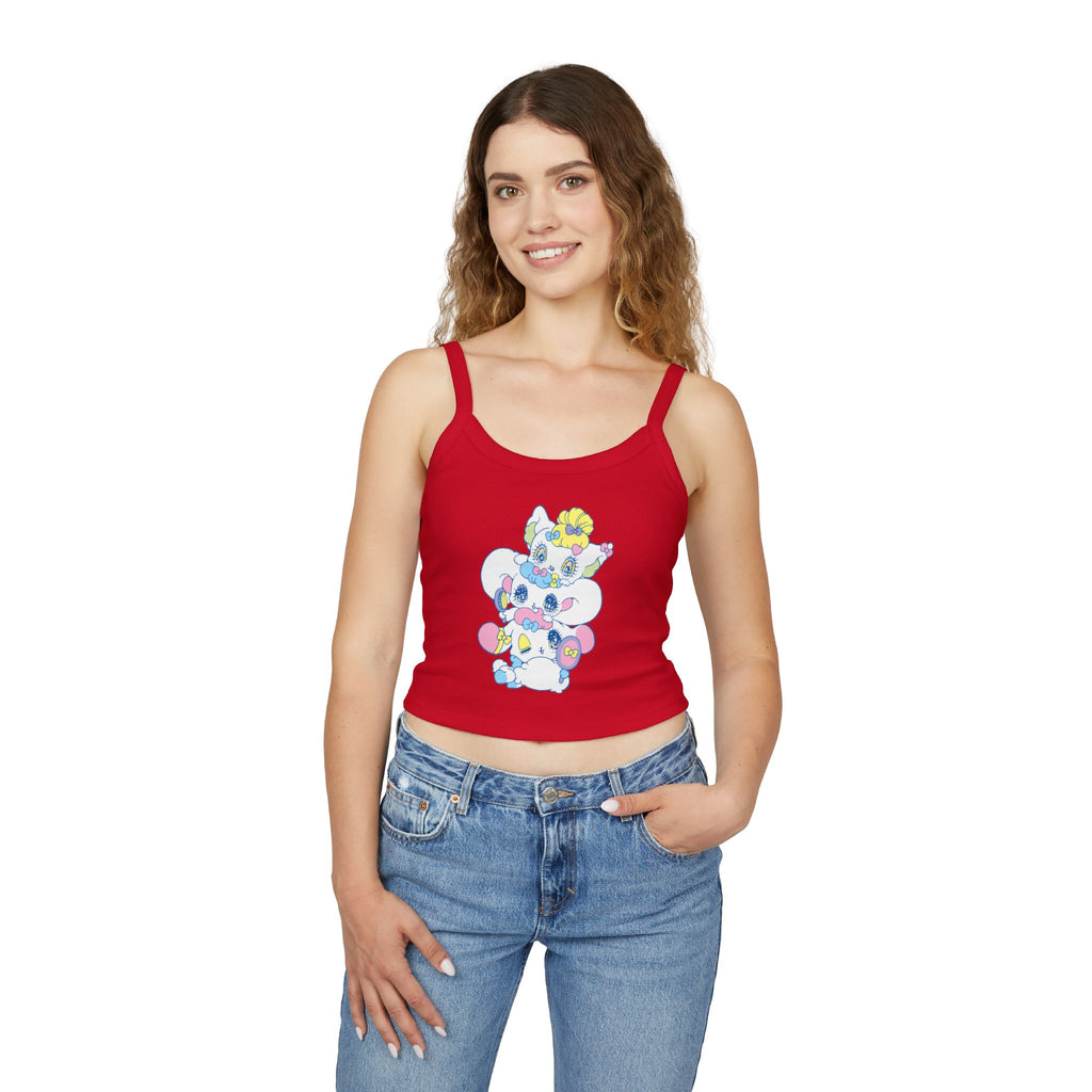 Pero Pero Spaghetti Strap Tank Top