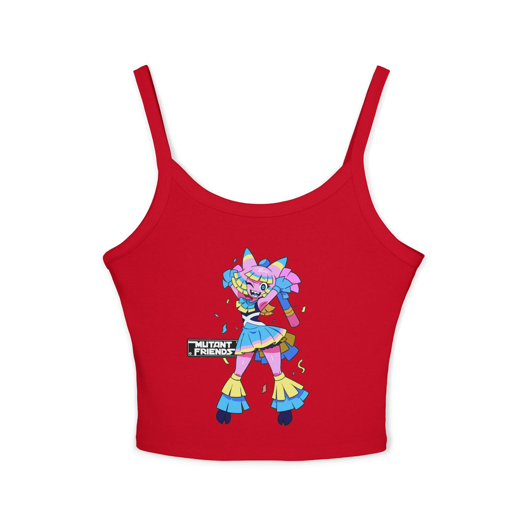 NelNal Mutant friends Spaghetti Strap Tank Top