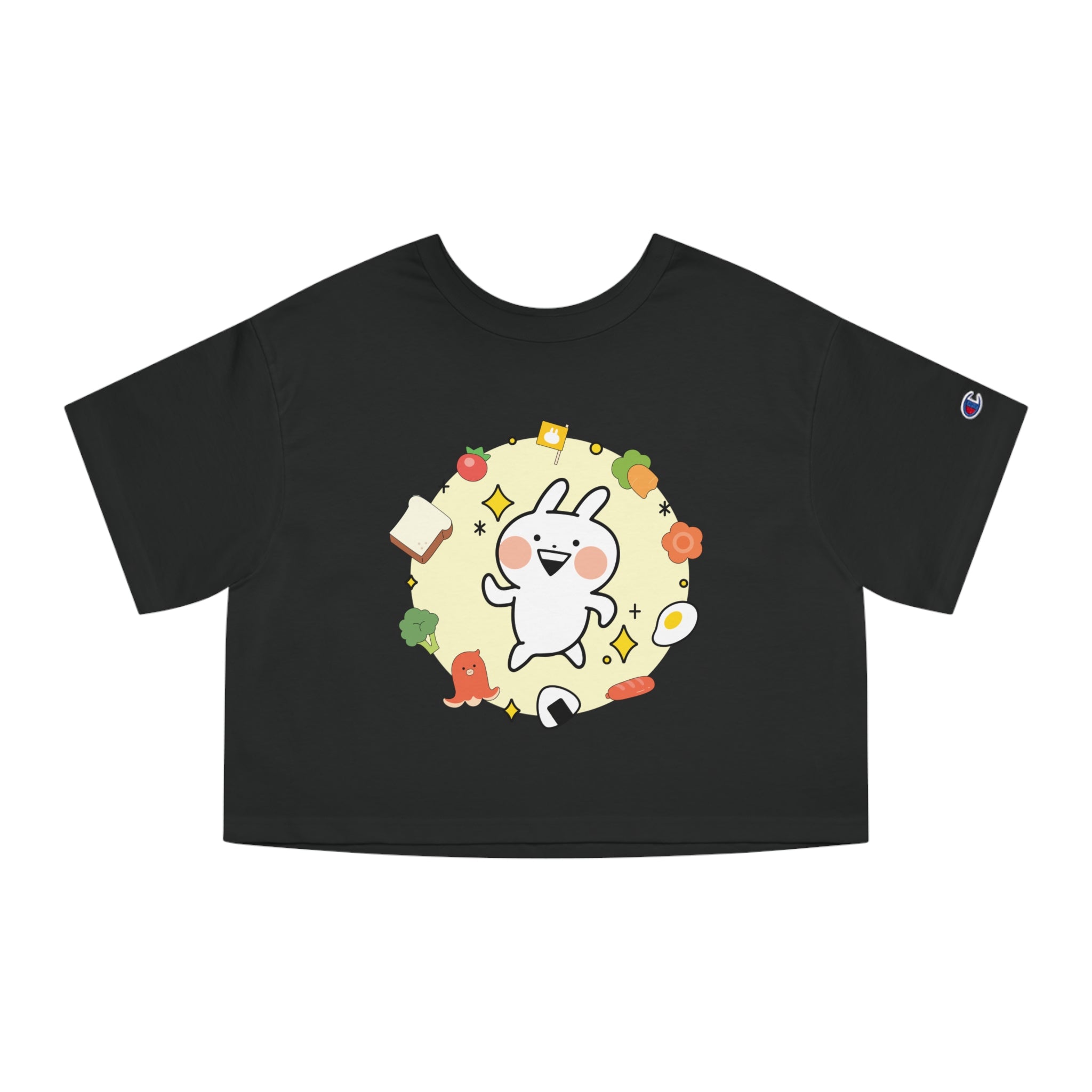 Usagyuuun T Champion Women's Heritage Cropped T-Shirt