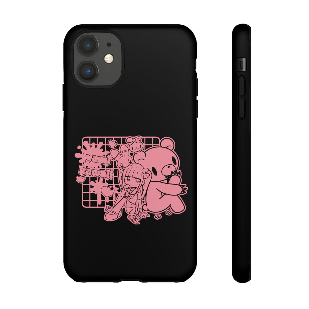 Menherachan X Gloomy Bear Yami Kawaii Phone Case