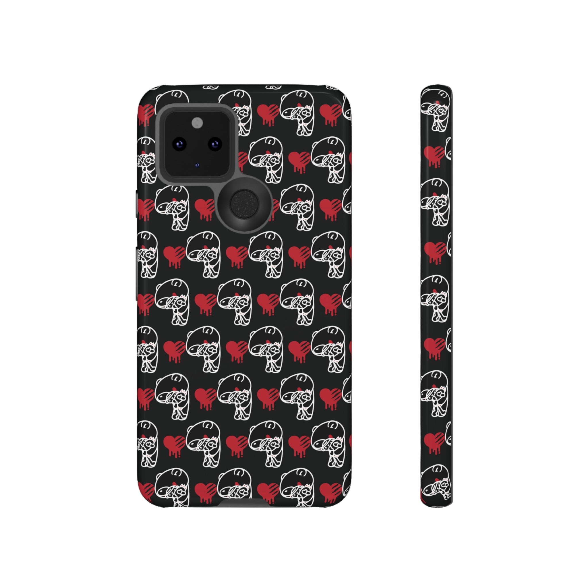 Gloomy & Pity Hug [Black] - Tough Phone Case