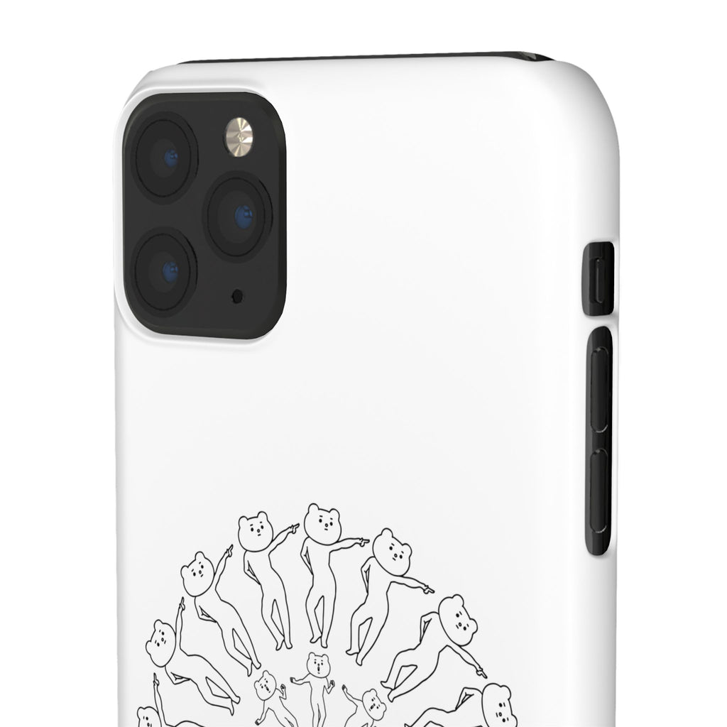 Betakkuma Swirl Pattern Phone Case