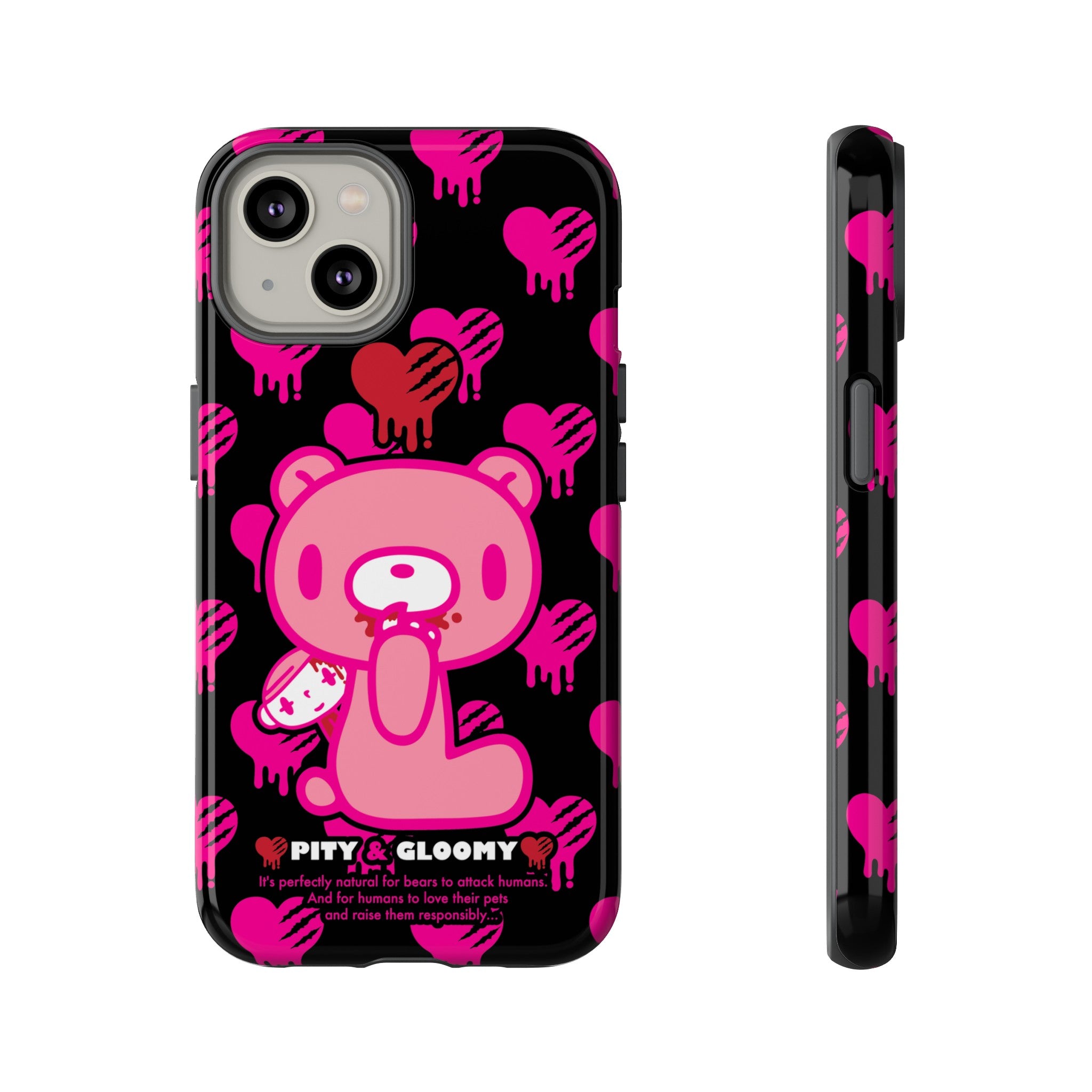 Gloomy Bear Pink Phone Case