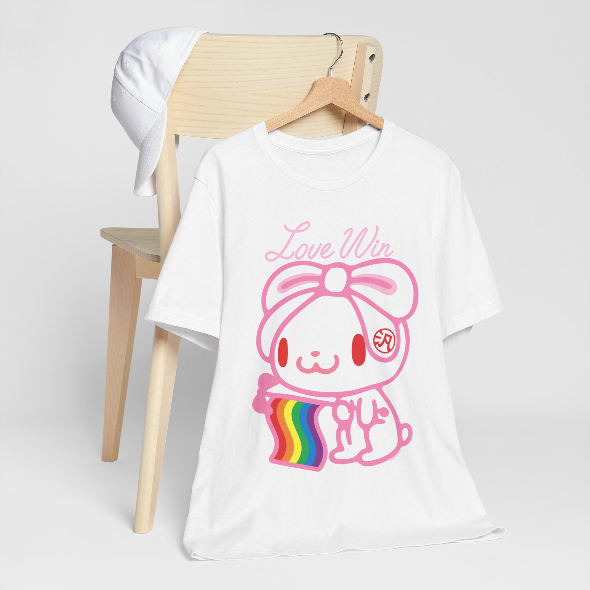 All Purpose Bunny Fly the Flag Proudly T