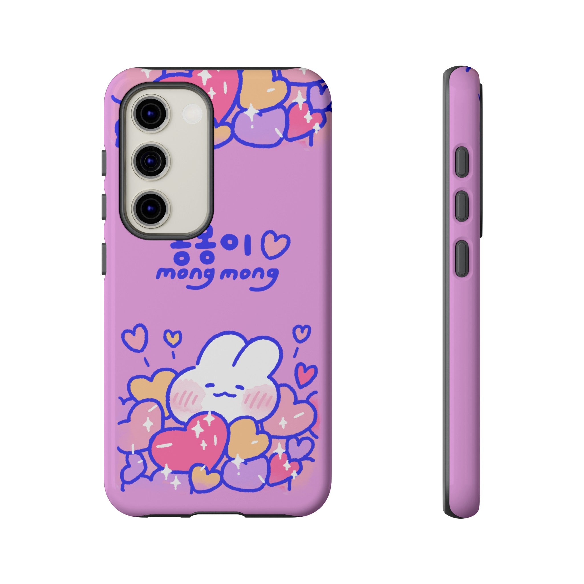 Lovely Mong Mong Heart Bath Phone Case