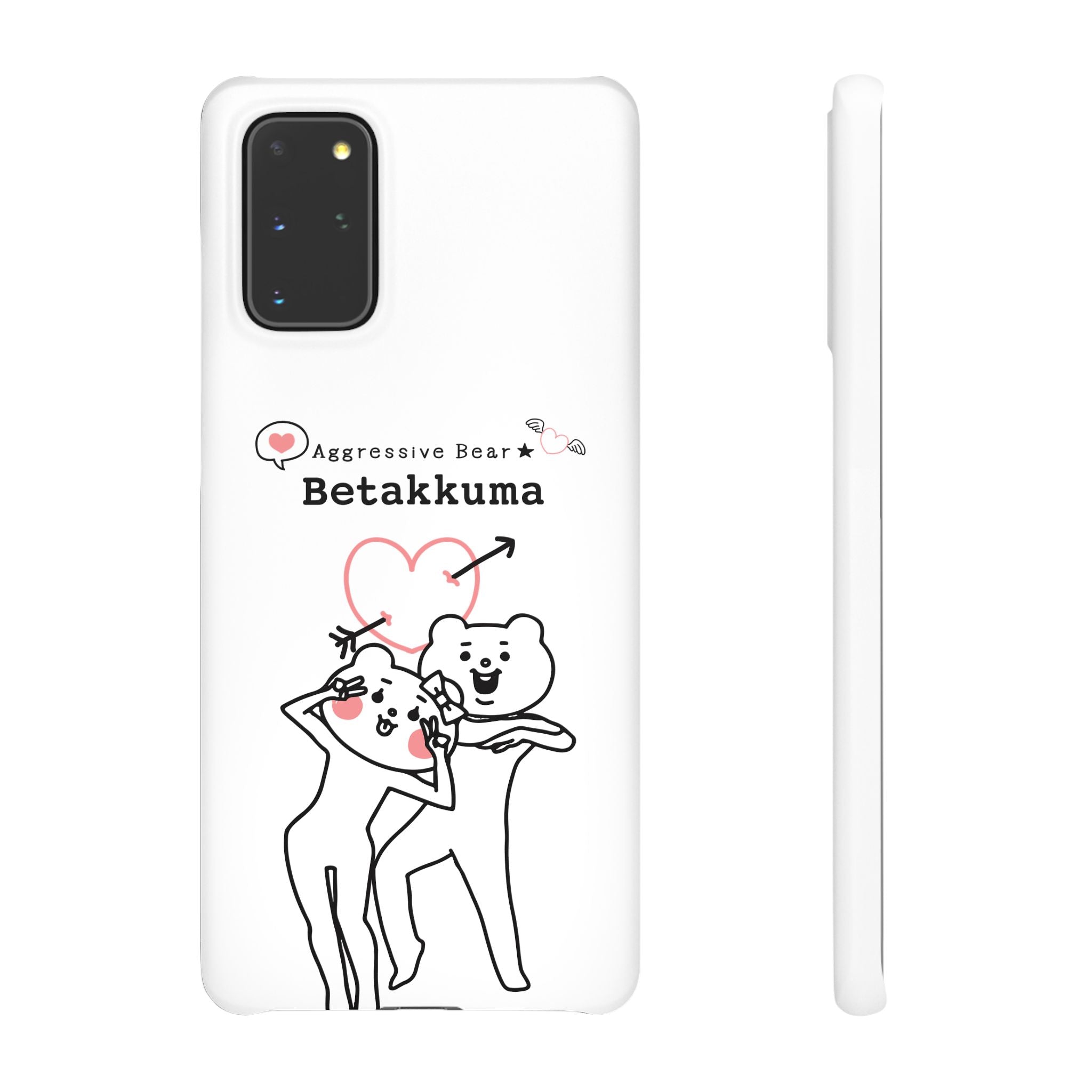 Betakkuma Arrow Heart Phone Case