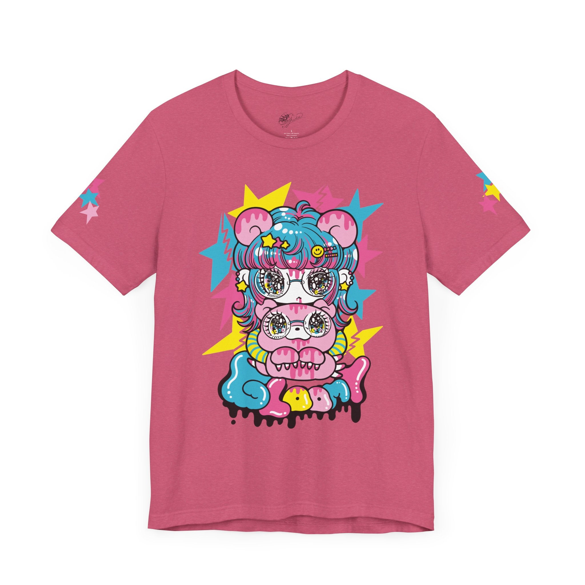 YURIE SEKIYA X GLOOMY BEAR🌟 STARRY GAL 2024 ユニセックス 半袖Tシャツ