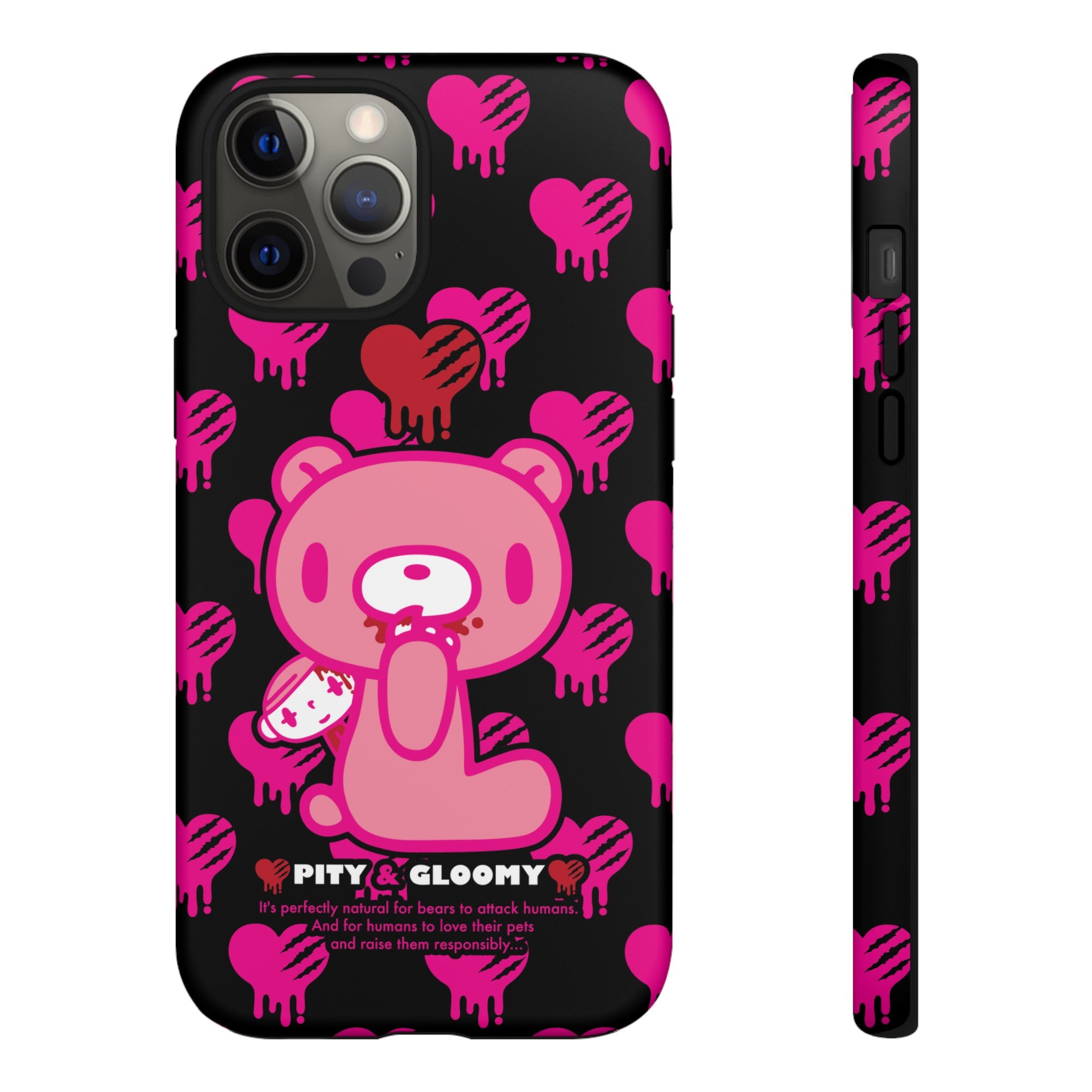 Gloomy Bear Pink Phone Case