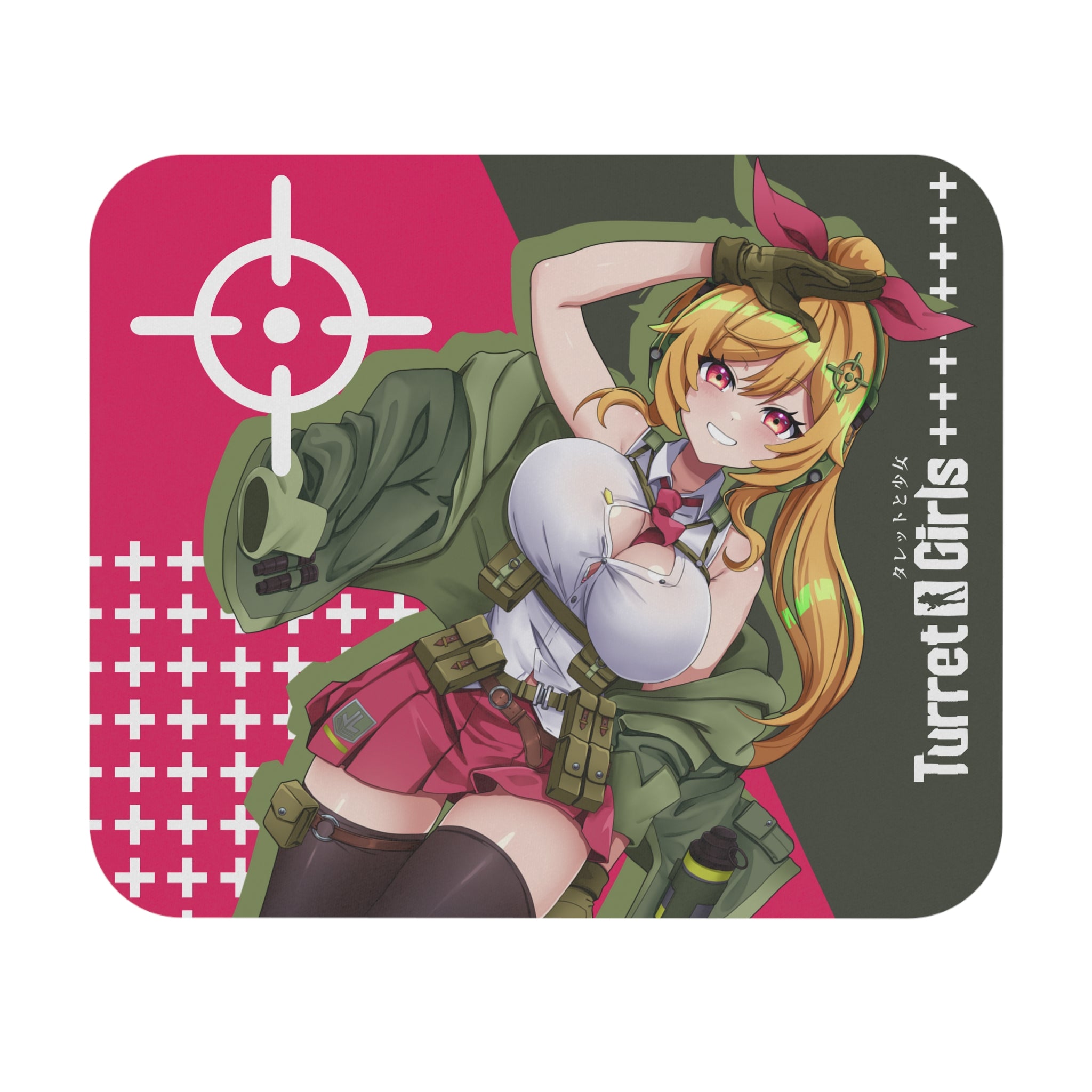 タレットガールズ LOCK ON マウスパッド（長方形）